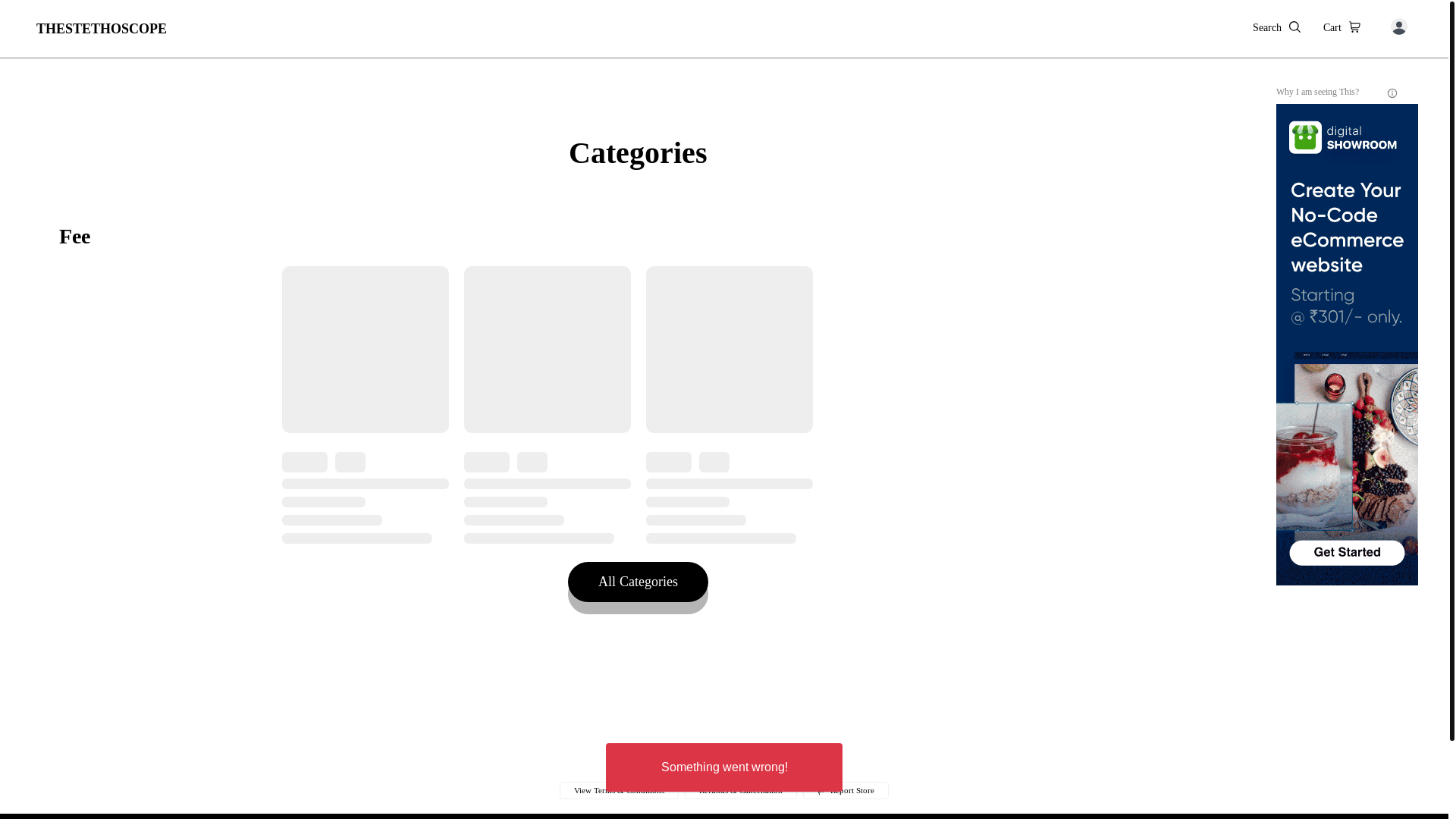 website screenshot of https://thestethoscope.in/