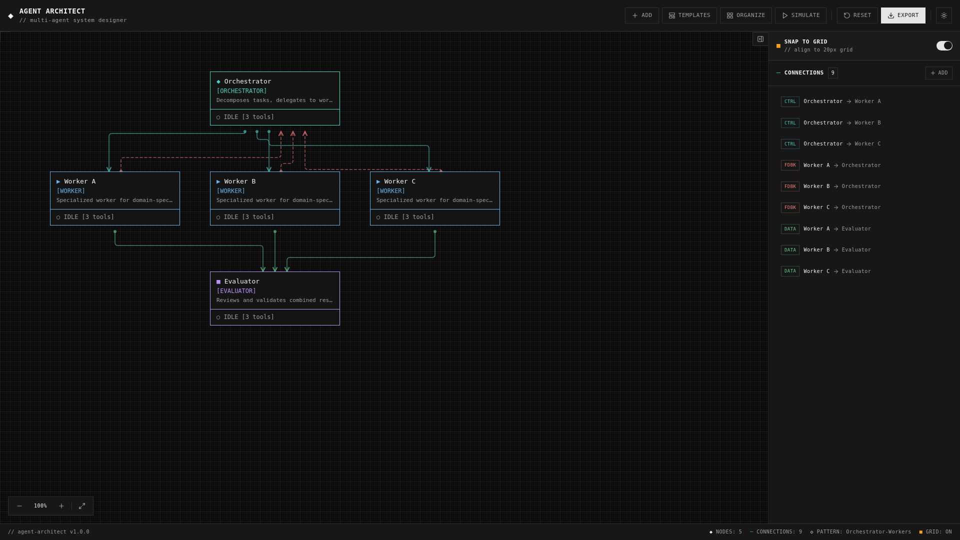 website screenshot of https://agent-architect.pages.dev/