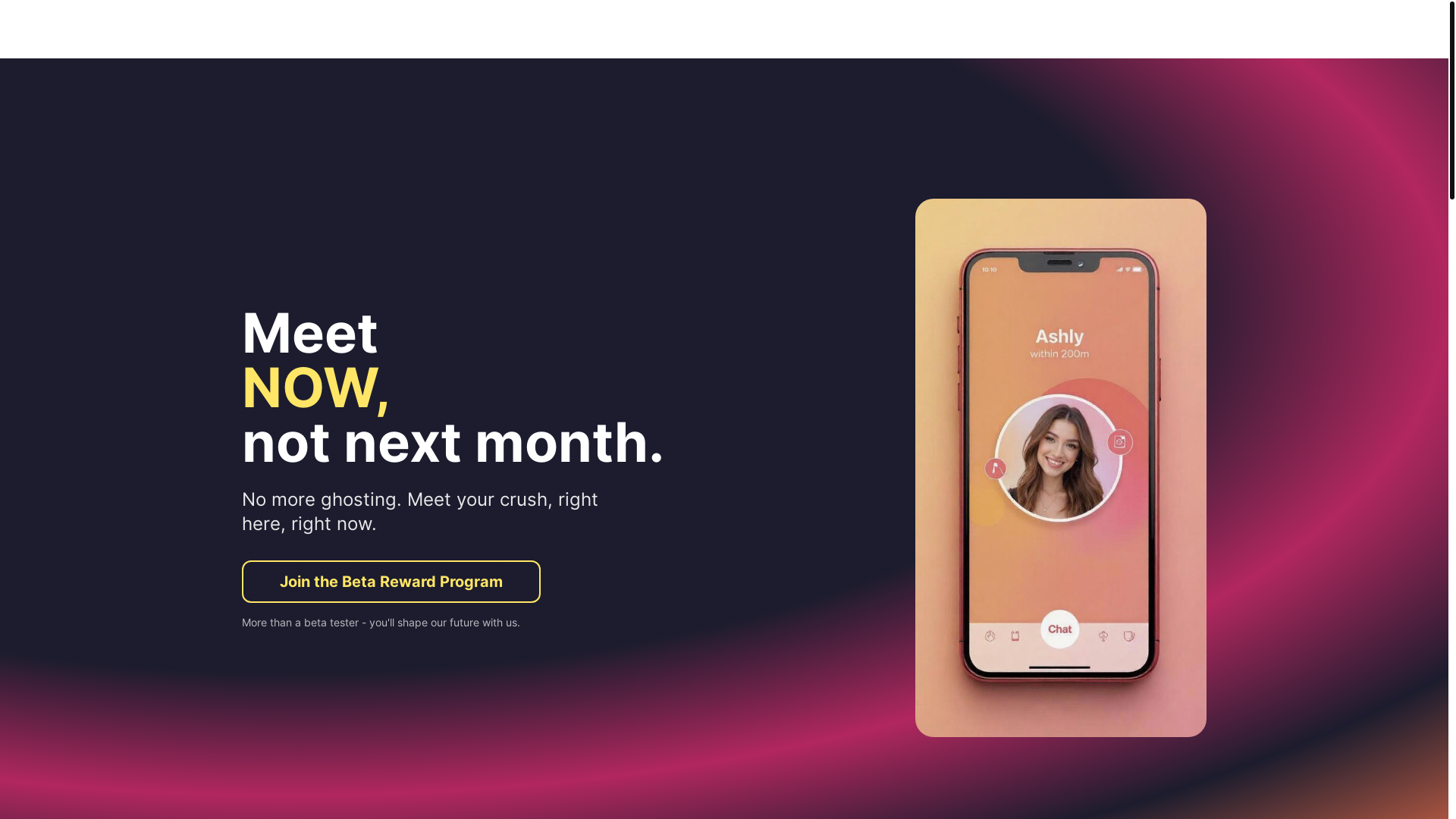 website screenshot of https://getcrushly.com/