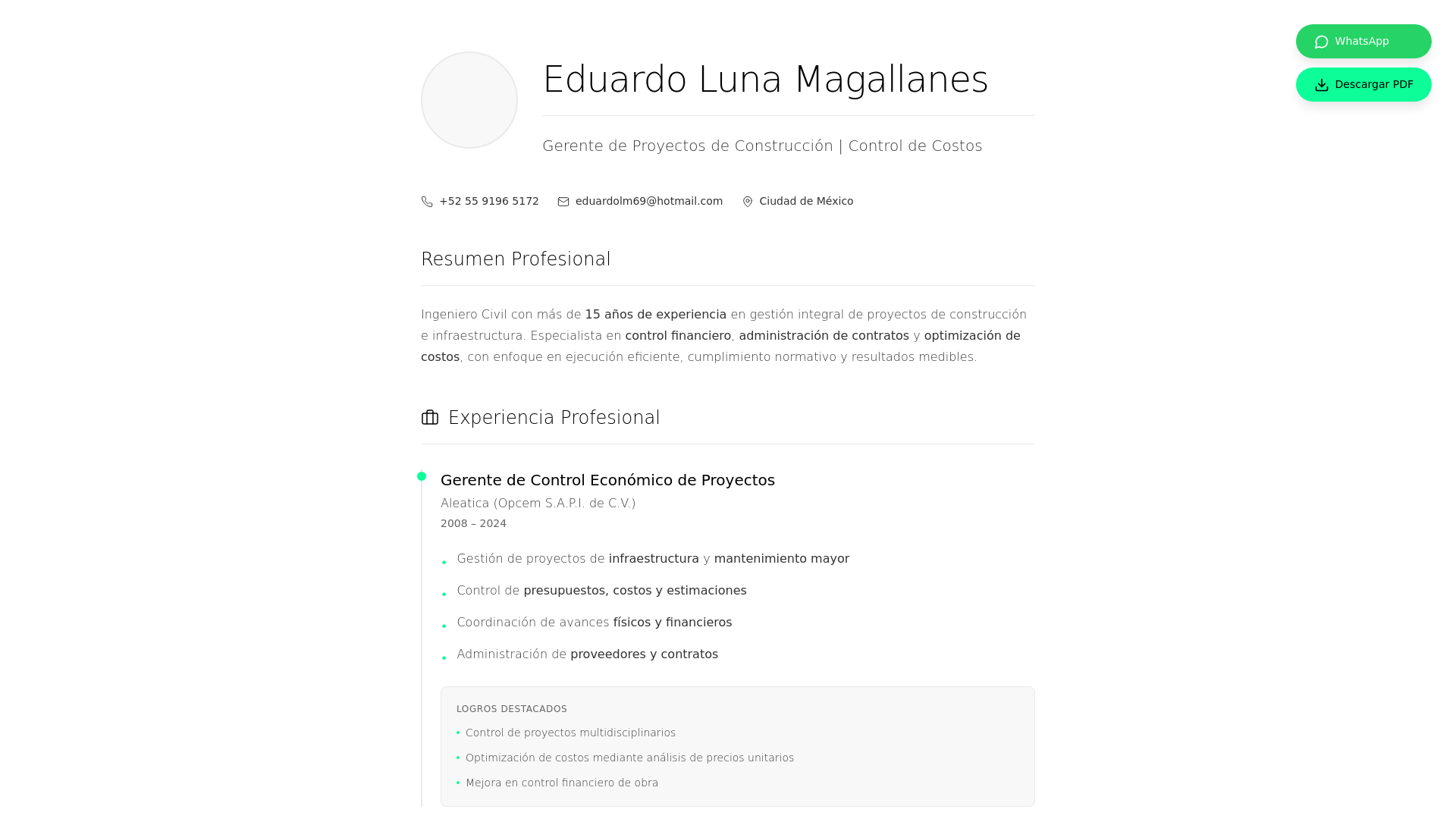 website screenshot of https://eduardolunama.com/