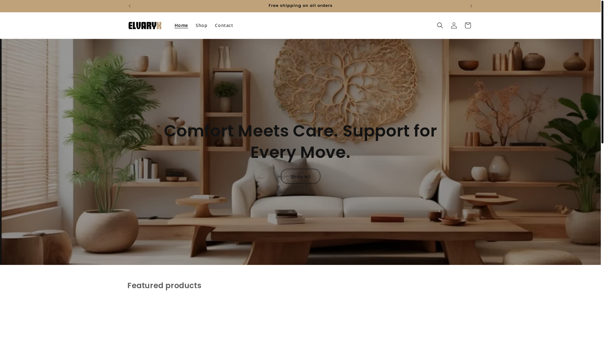 website screenshot of https://elvaryx.com/