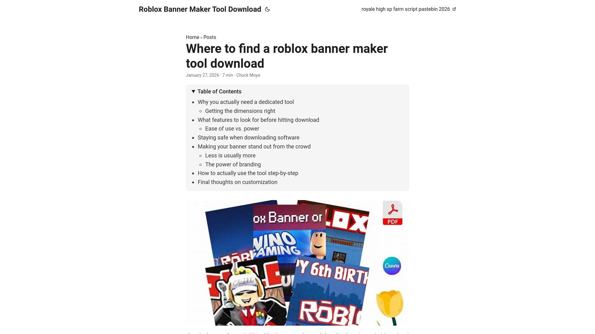 website screenshot of https://roblox-banner-maker-tool-download.pages.dev/