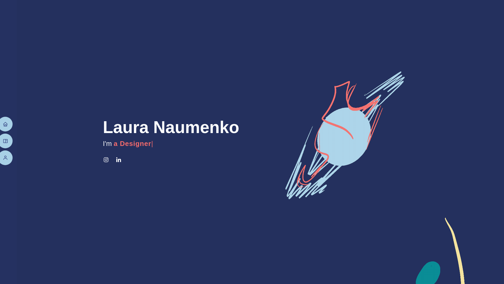 website screenshot of https://laura-naumenko-com.pages.dev/