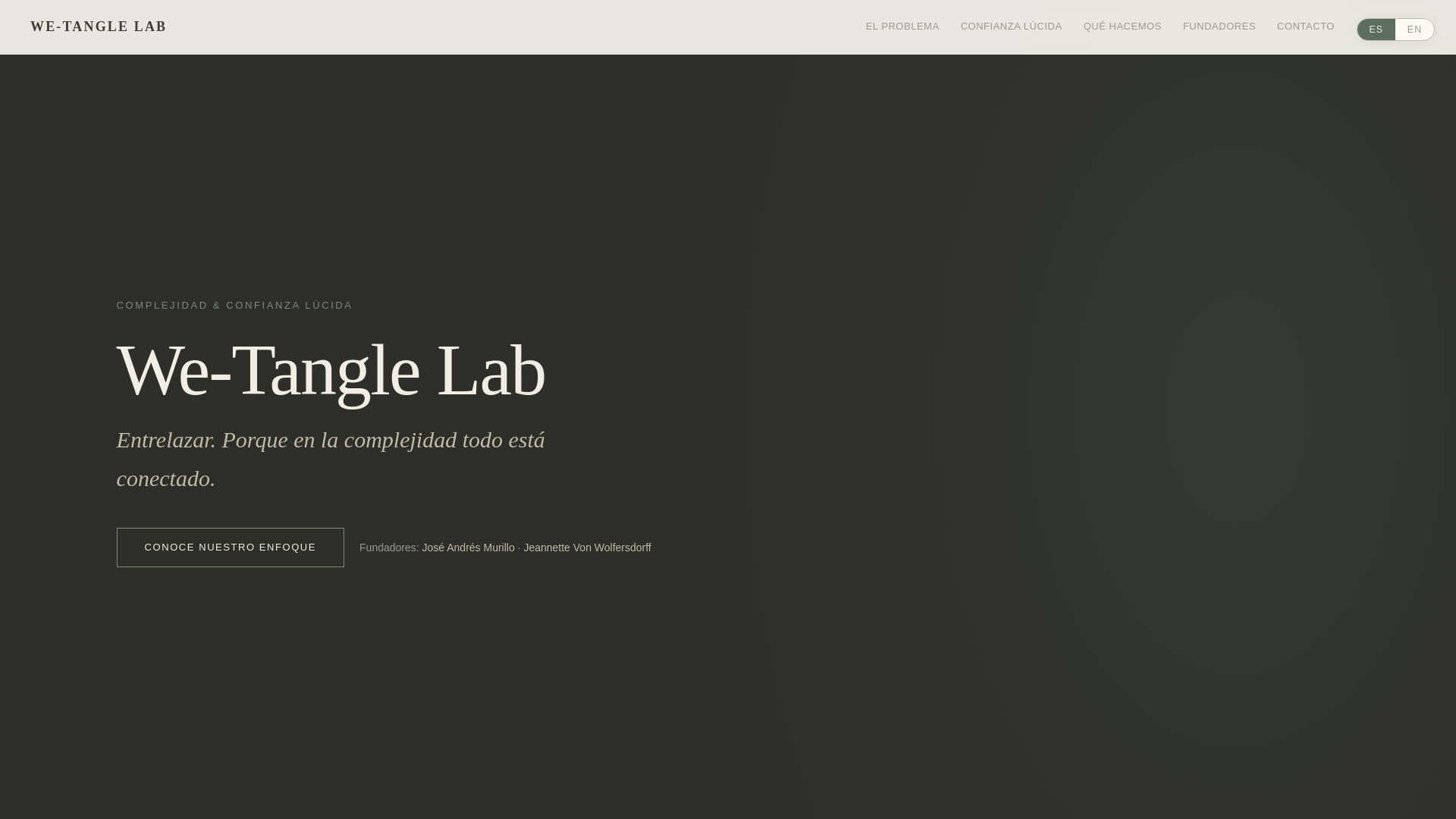 website screenshot of https://we-tangle.pages.dev/