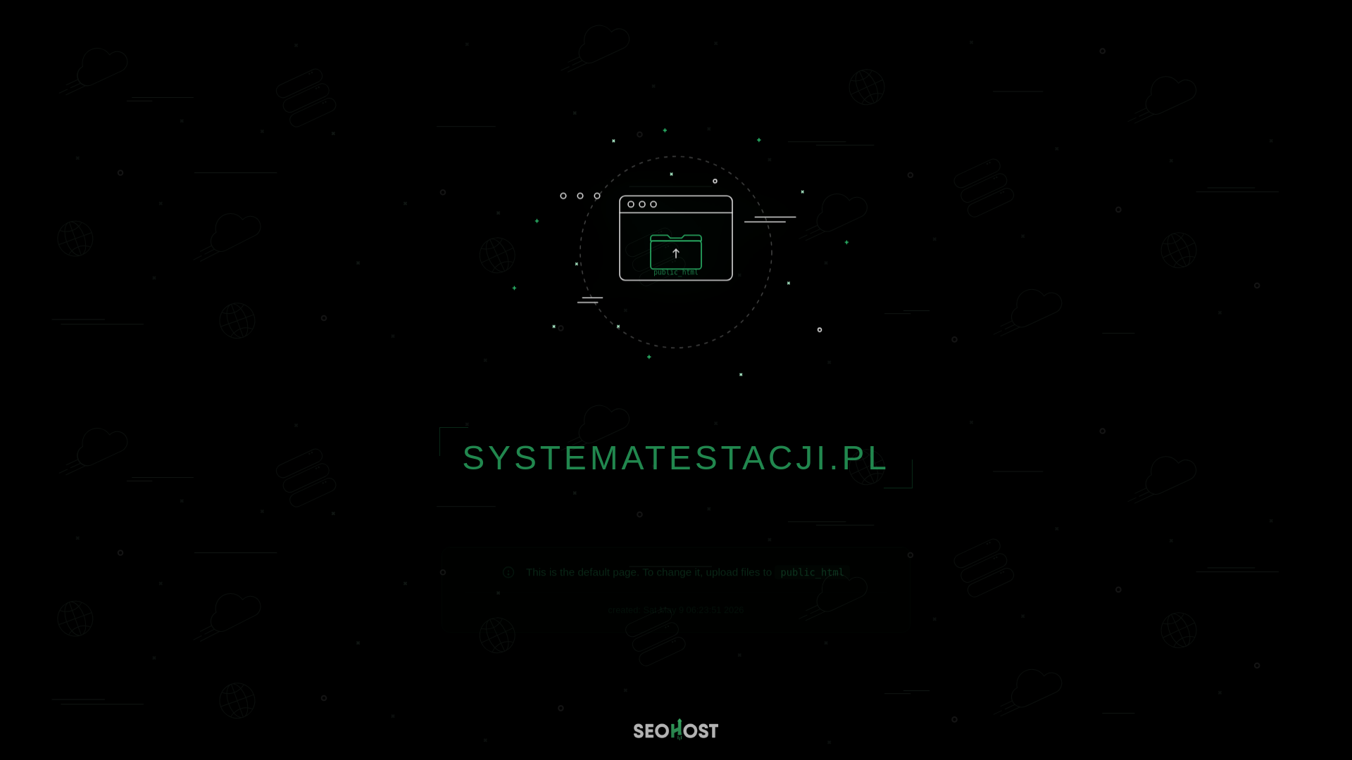 website screenshot of https://systematestacji.pl/