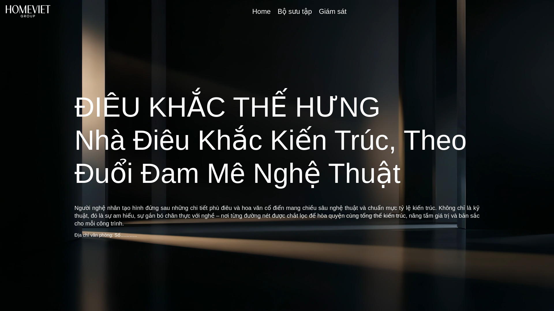 website screenshot of https://dieukhacthehung.com/