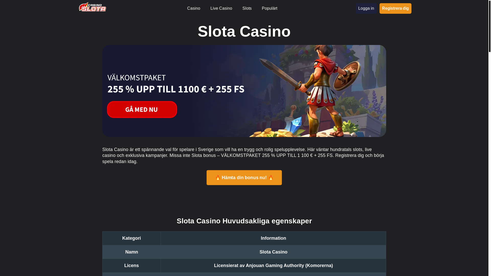 website screenshot of https://slotacasino-se-14430.pages.dev/