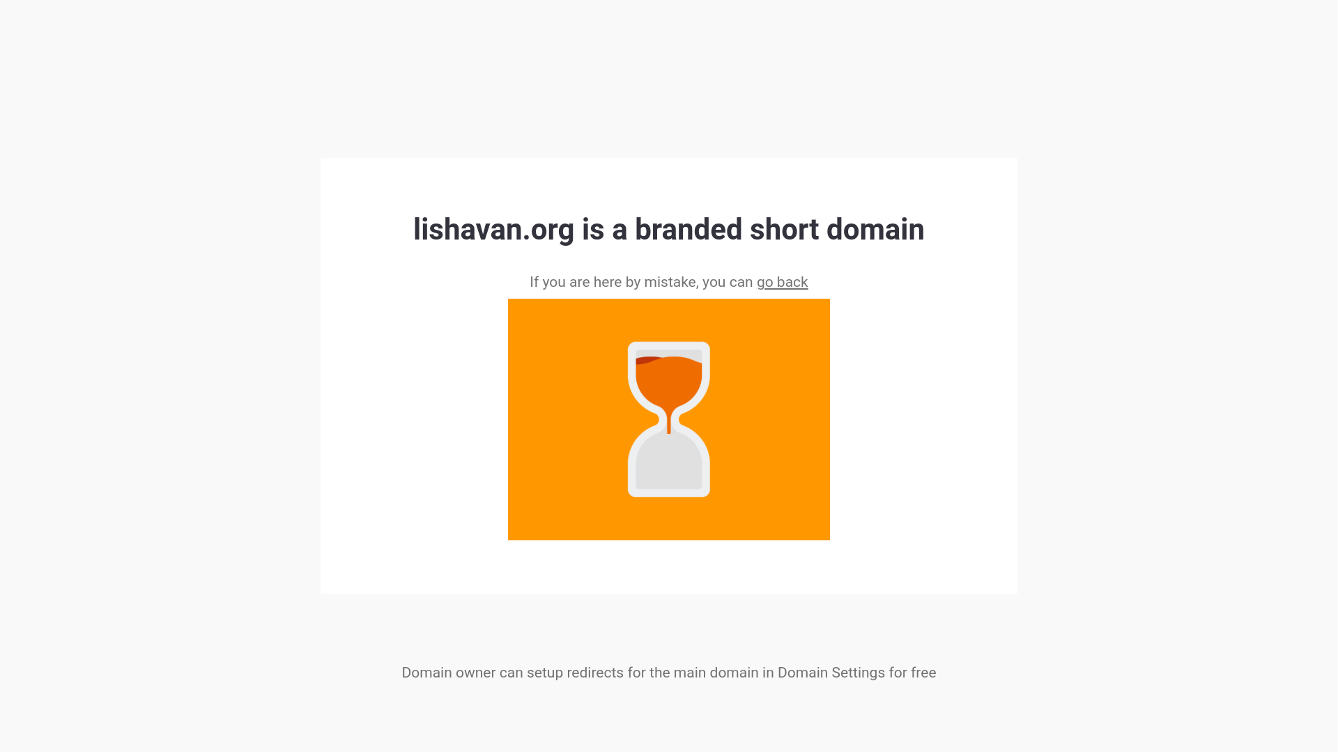 website screenshot of https://lishavan.org/