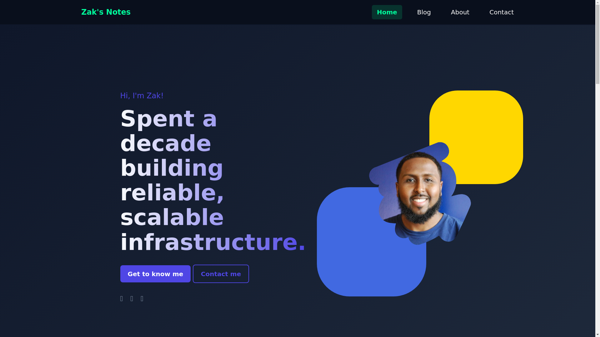 website screenshot of https://notes-zakhassan-com.pages.dev/