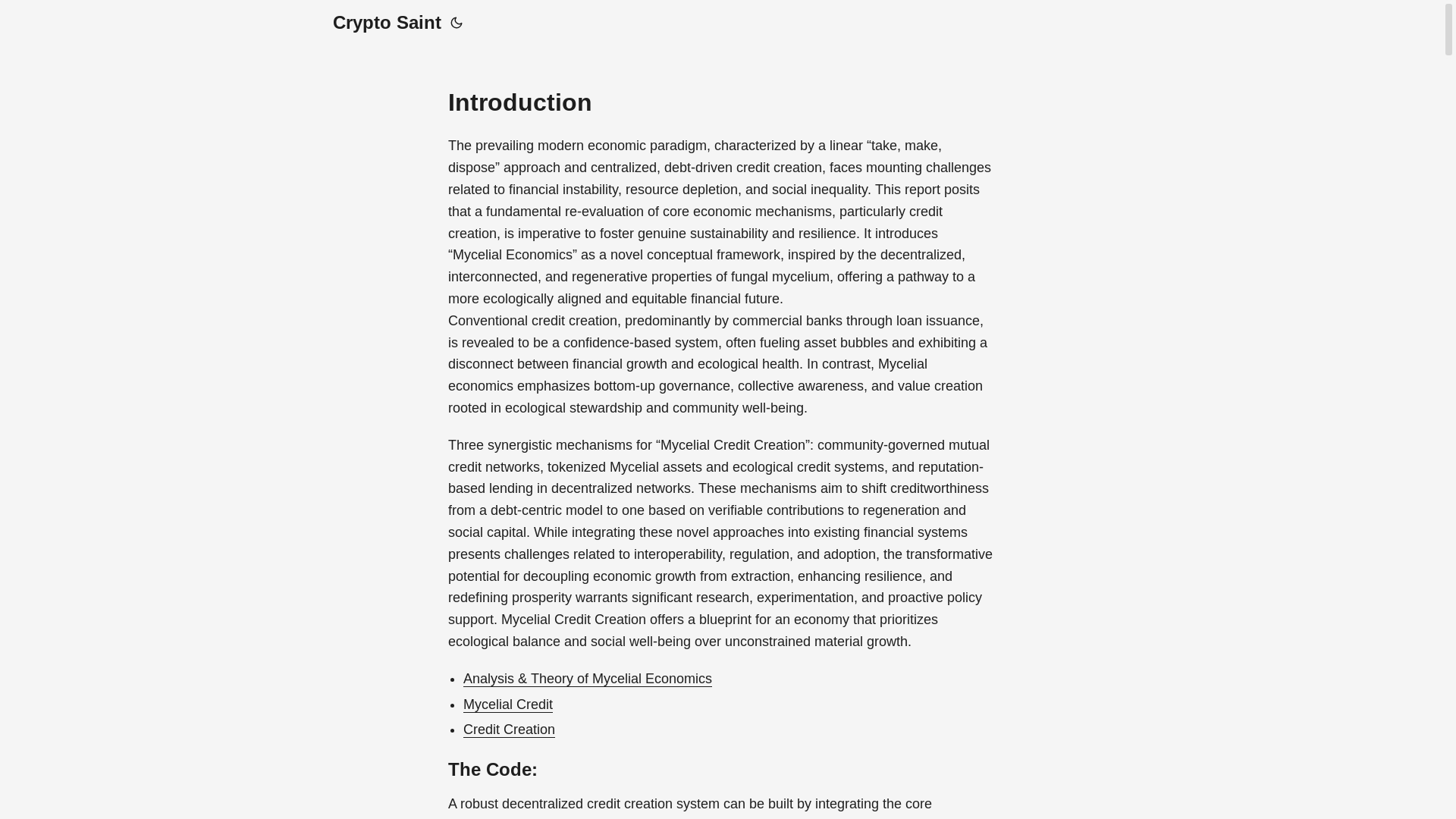website screenshot of https://cryptosaint-io.pages.dev/