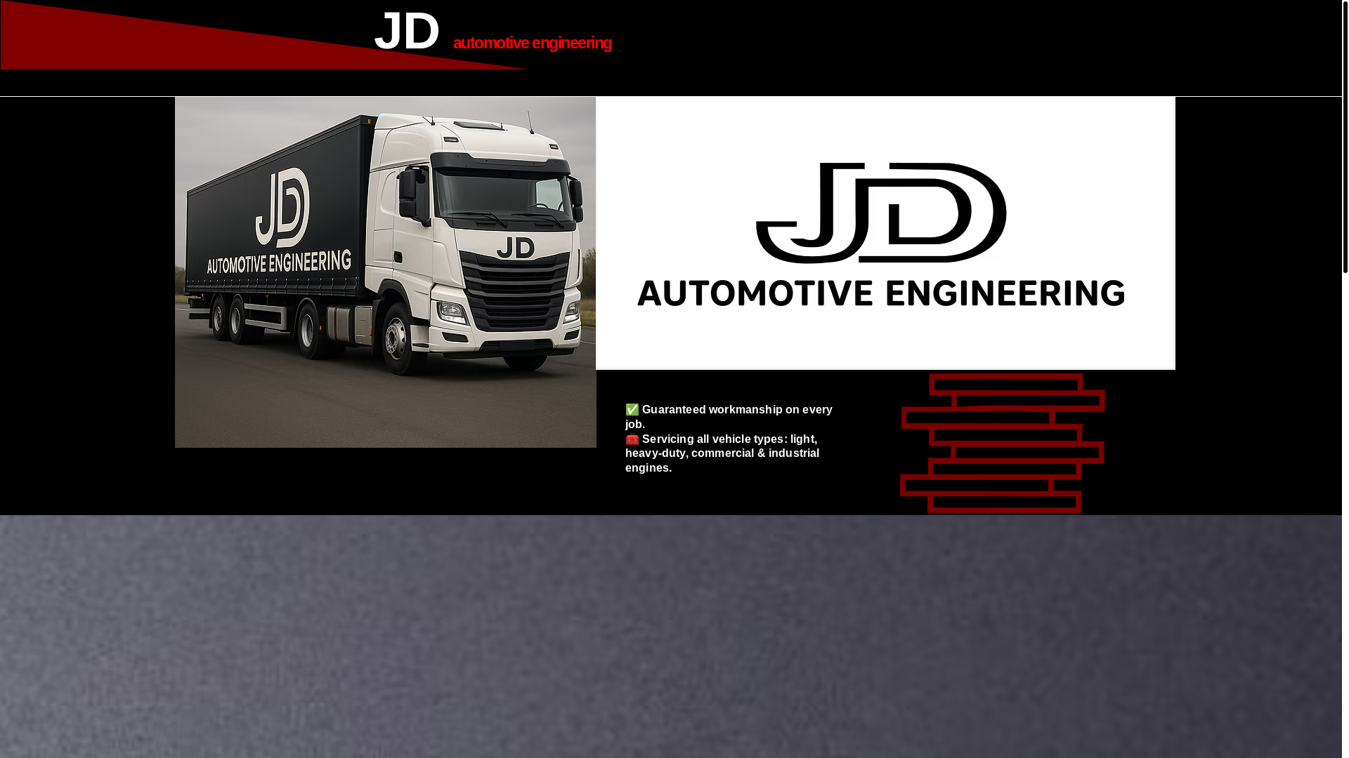 website screenshot of https://jd-automotive-engine.com/