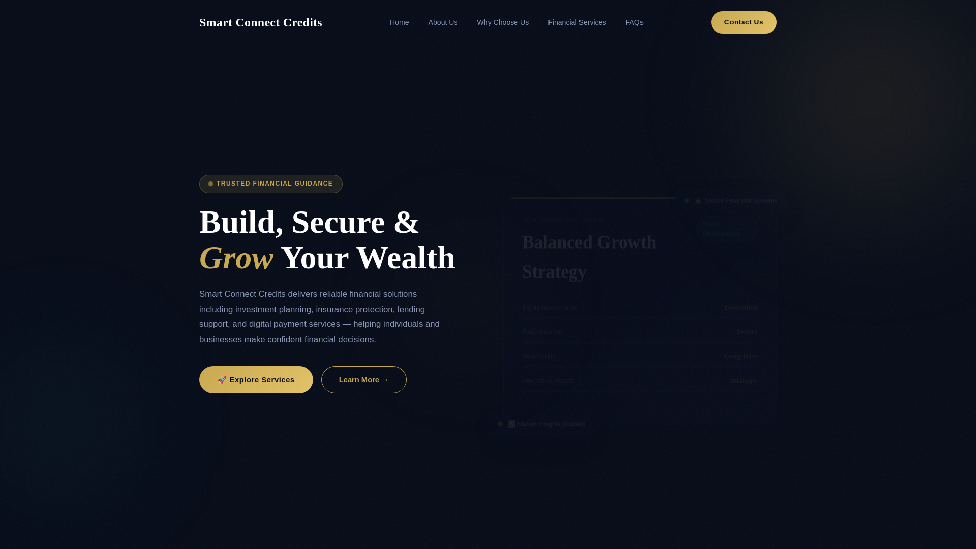 website screenshot of https://smartconnectcredits.com