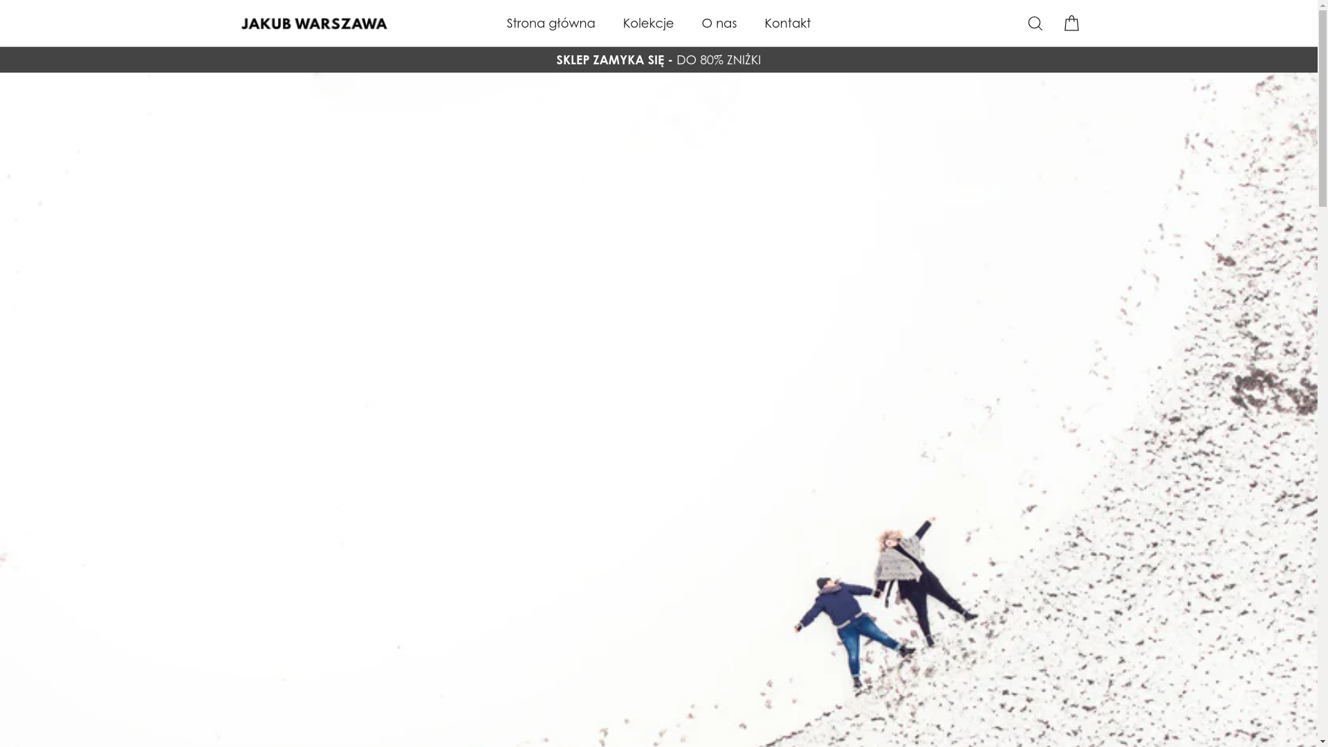 website screenshot of https://jakubwarszawa.com/