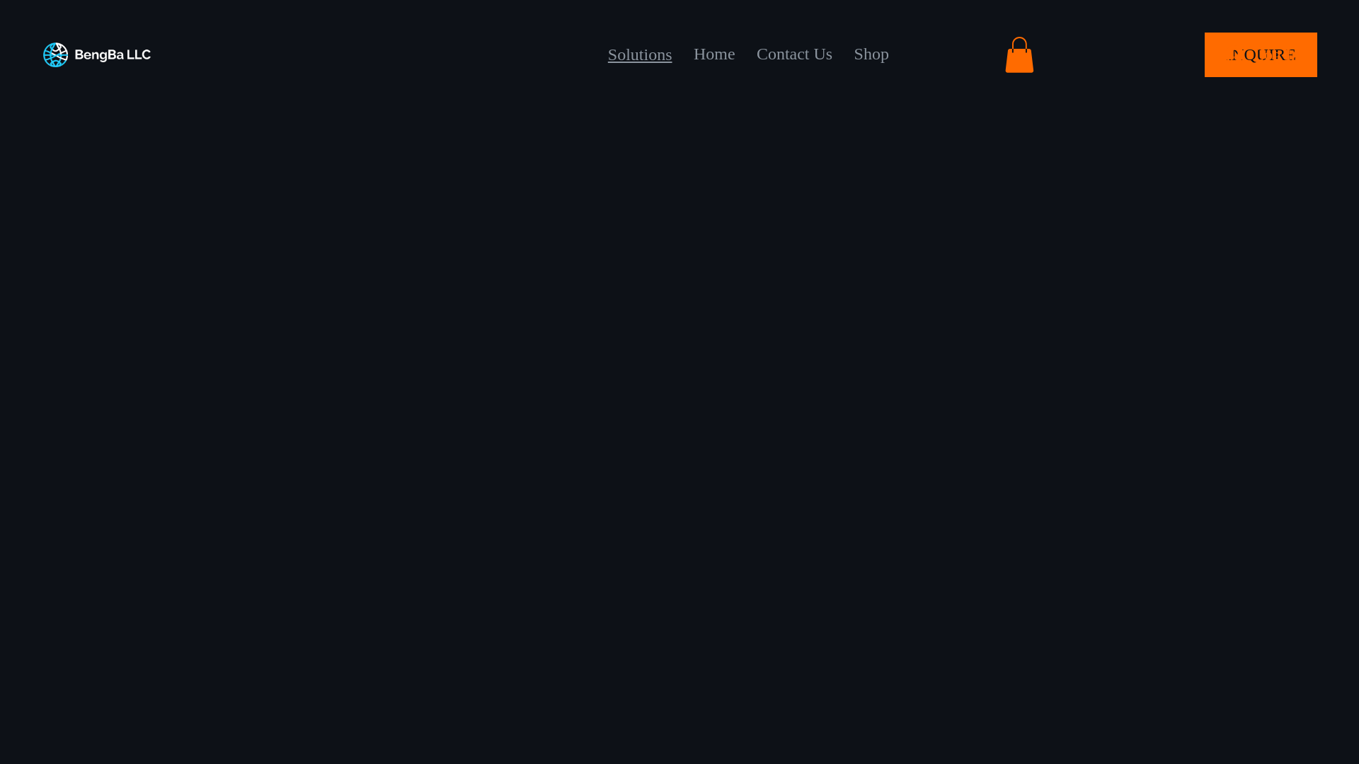 website screenshot of https://bengballc.com/