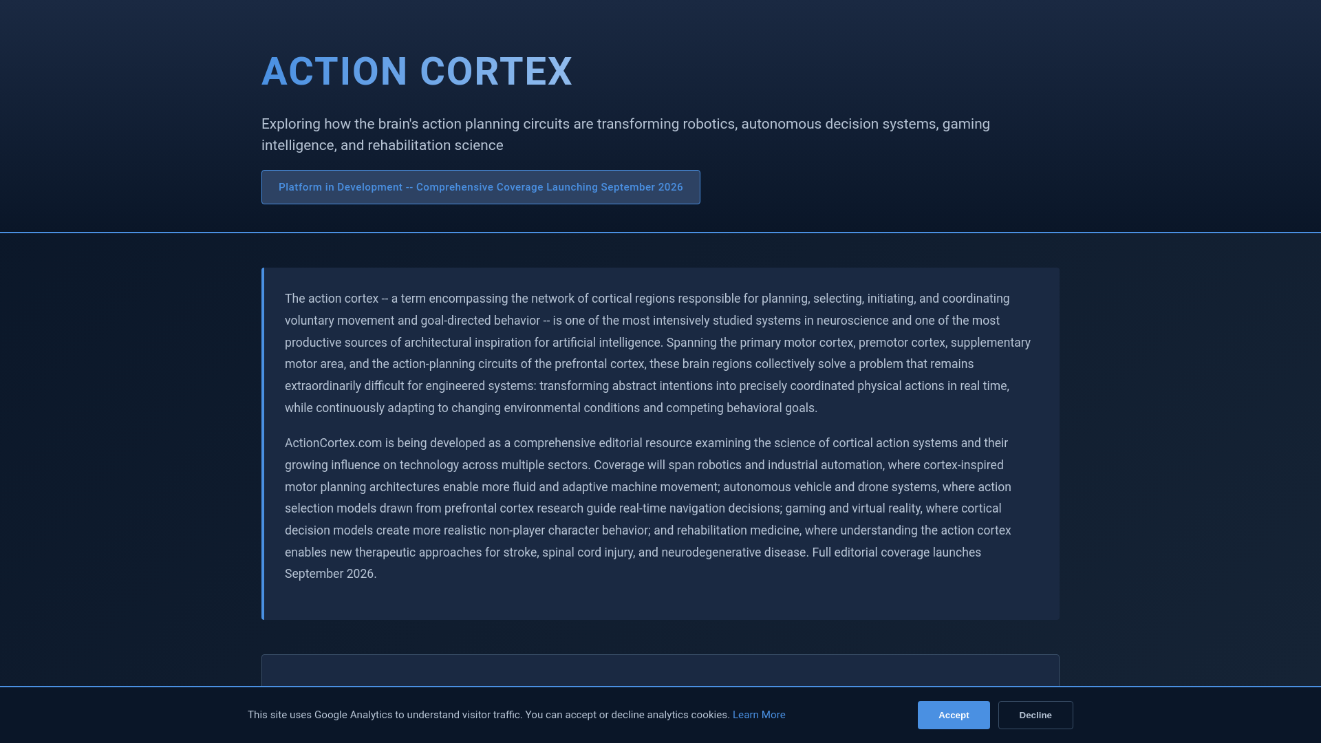 website screenshot of https://actioncortex-com.pages.dev/