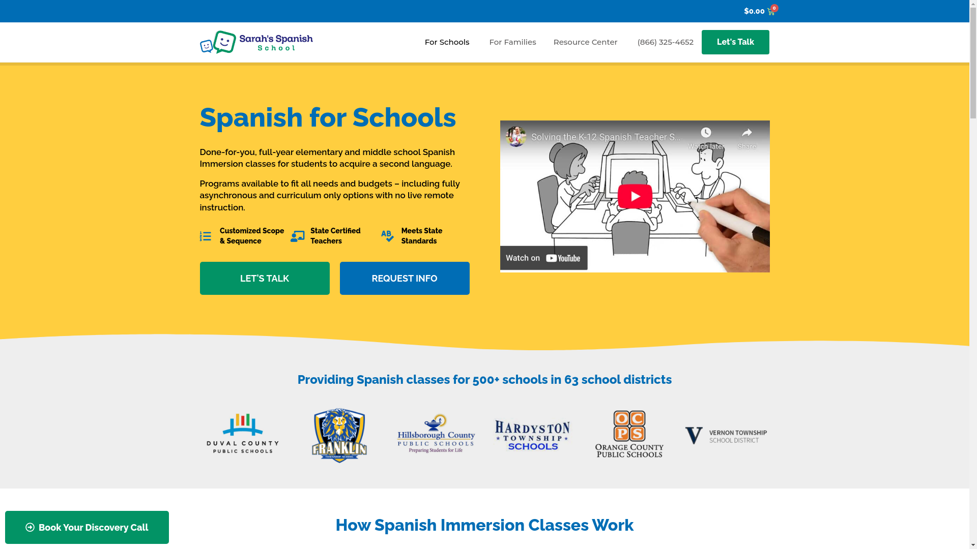 website screenshot of https://babbelspanish.com/