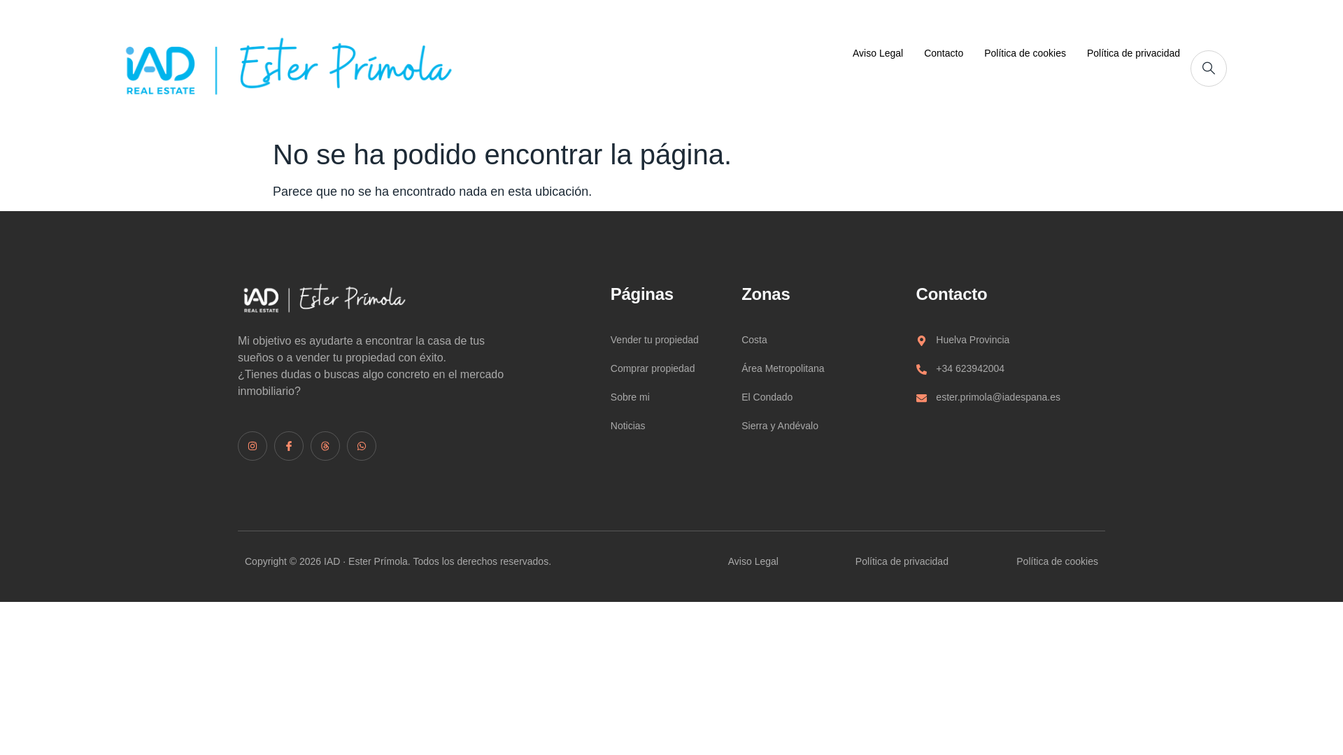 website screenshot of https://inmoprimola.es/