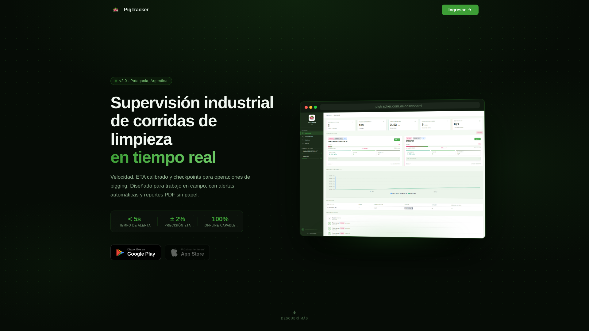 website screenshot of https://pigtracker.com.ar/