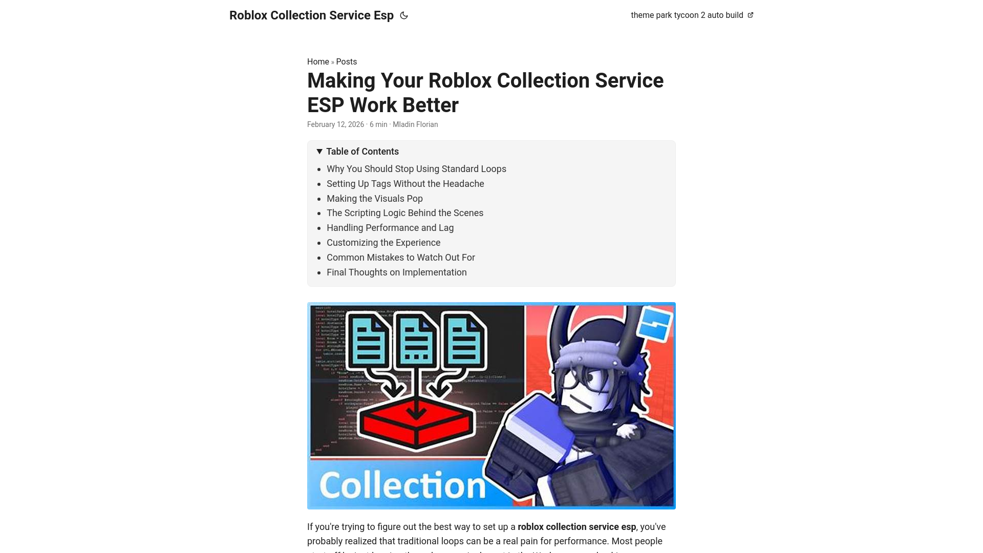 website screenshot of https://roblox-collection-service-esp.pages.dev/