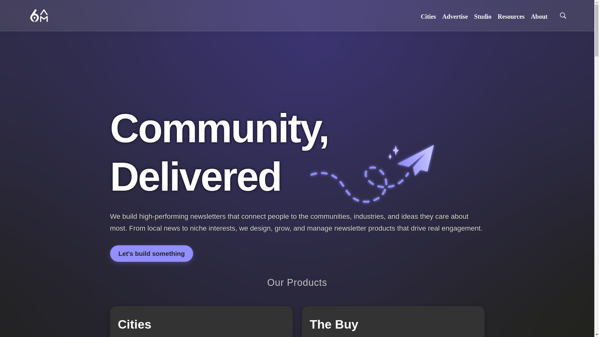 website screenshot of https://my6amcity.com/