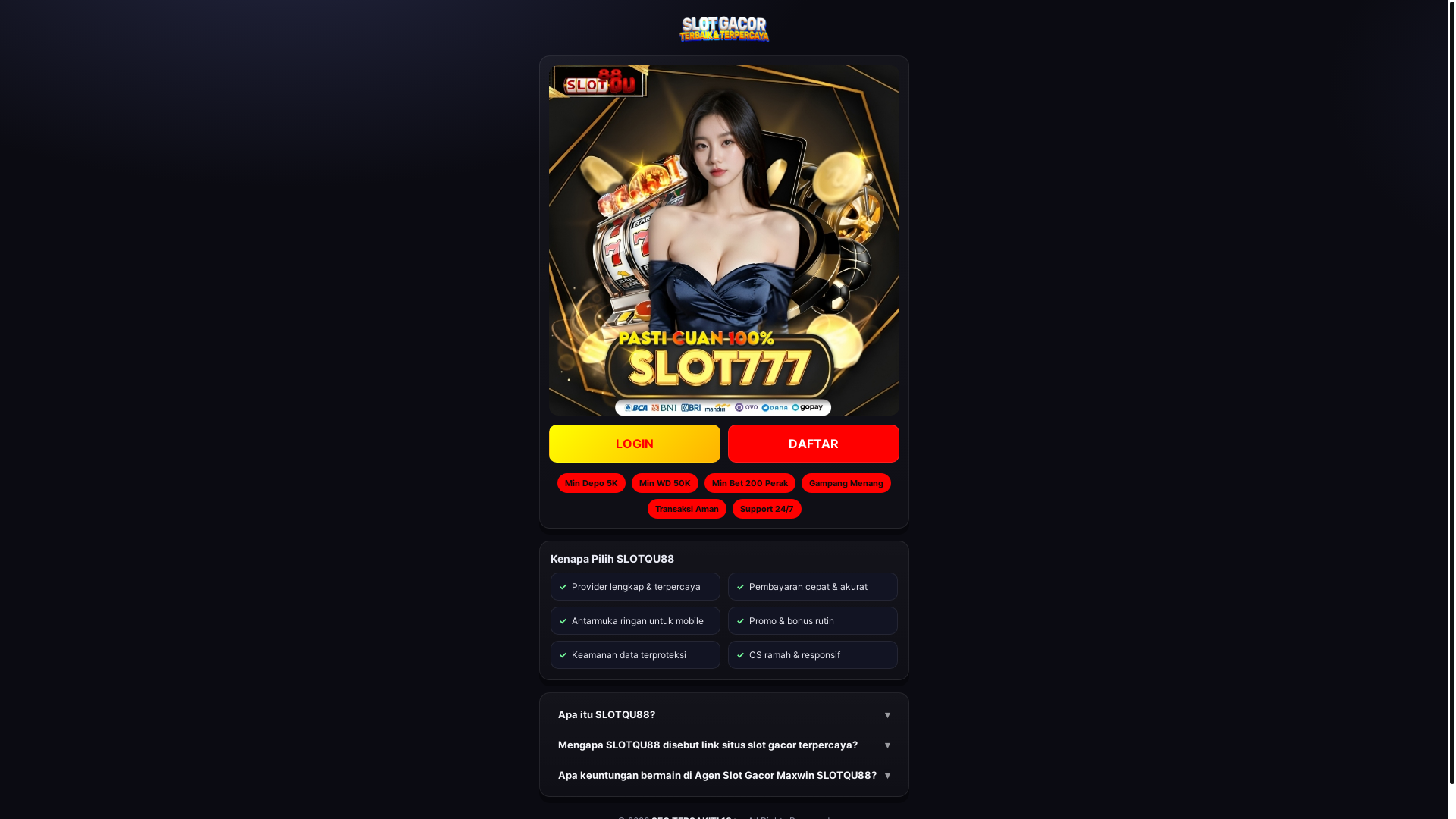 website screenshot of https://amp88-quotes-guru-webframez.pages.dev/