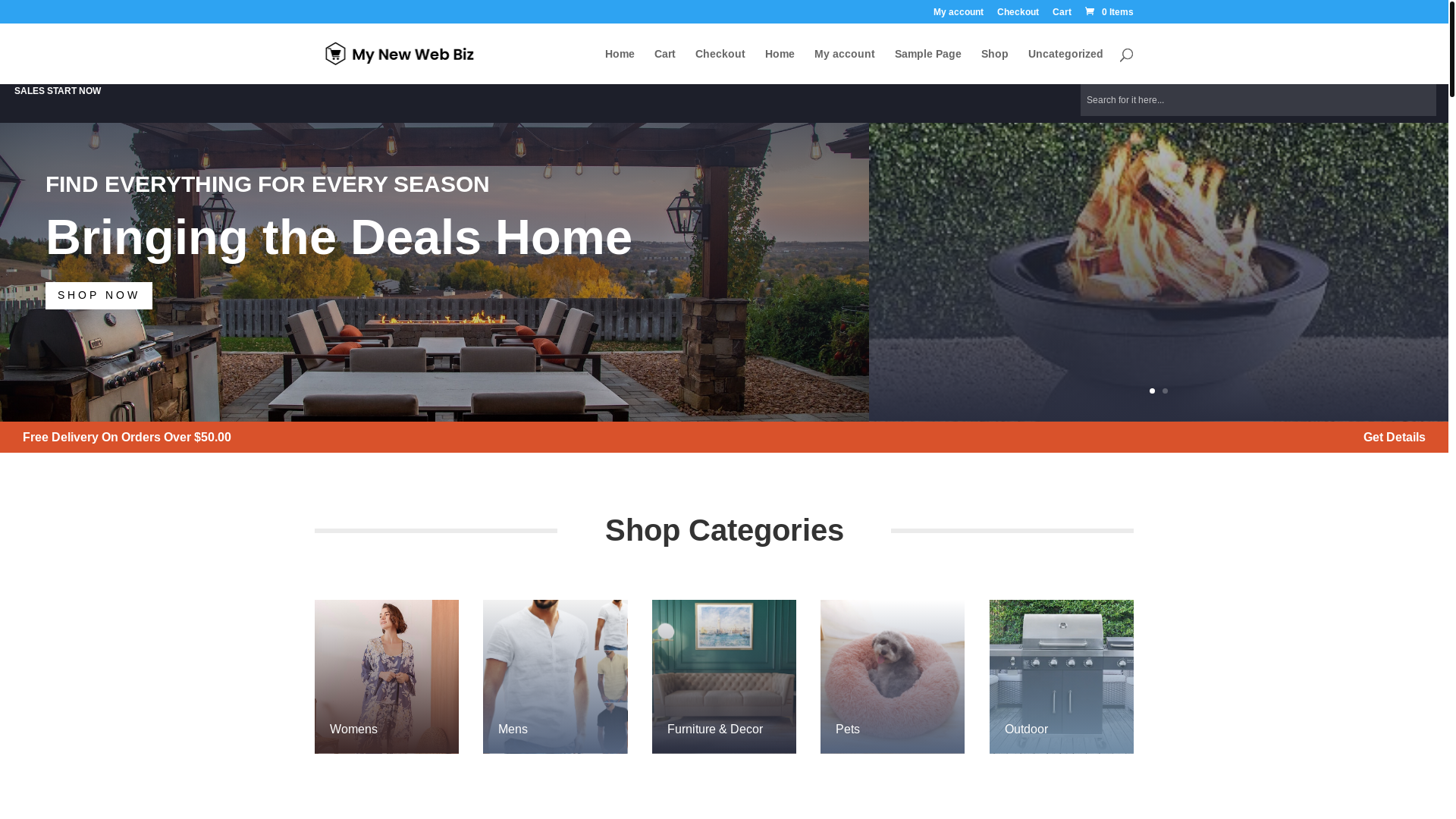 website screenshot of https://daves-stor.com/
