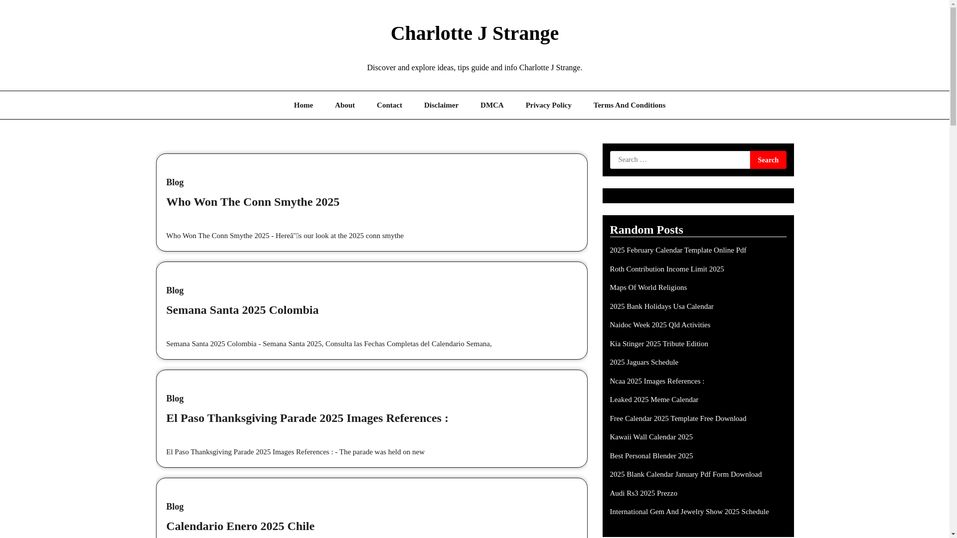 website screenshot of https://charlottejstrange.pages.dev/