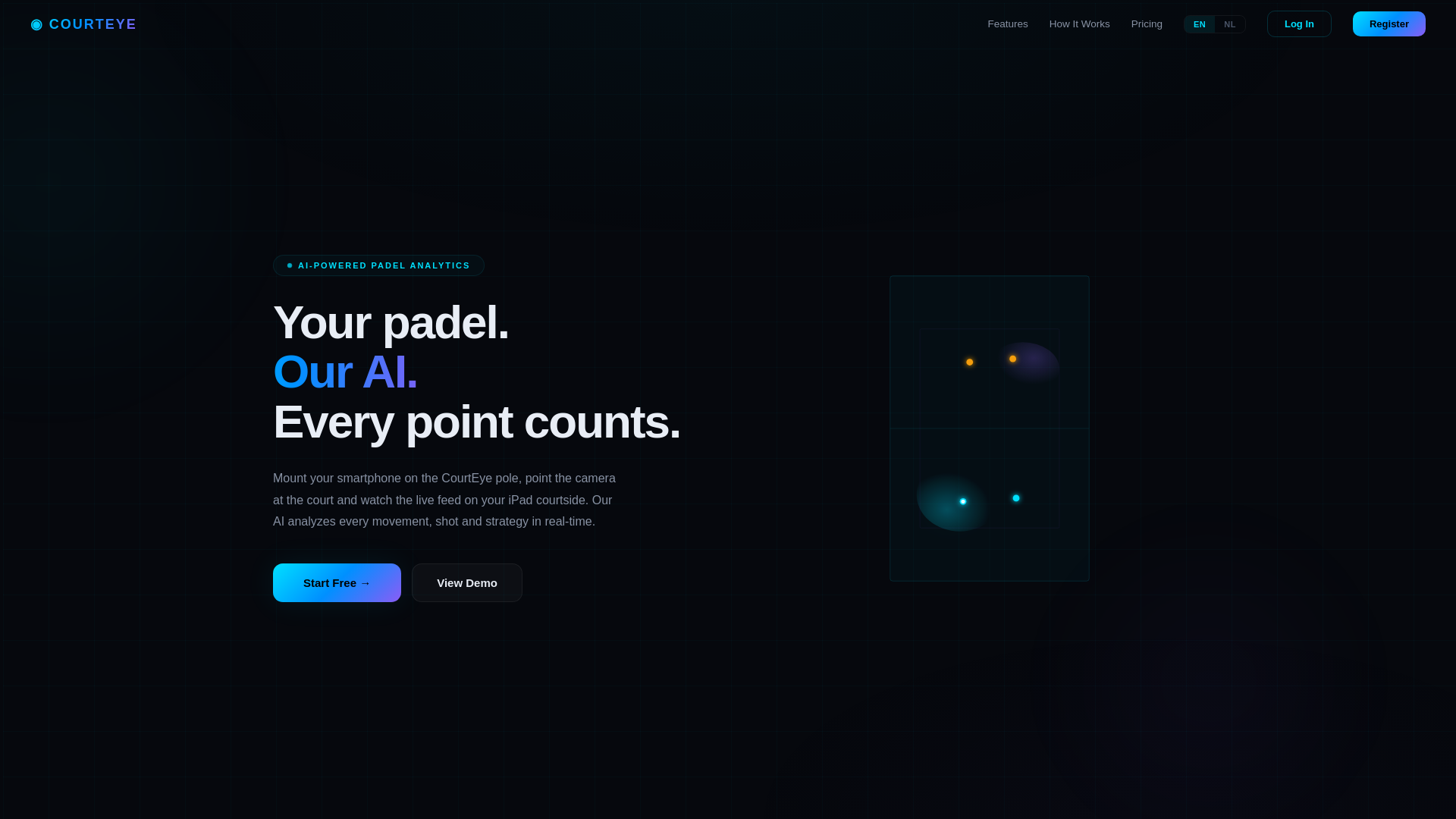 website screenshot of https://courteye.pages.dev/