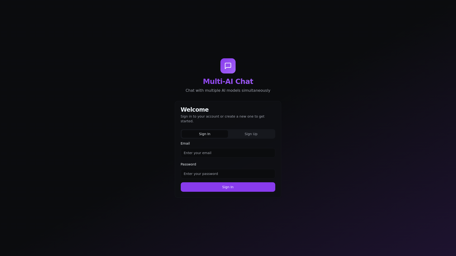 website screenshot of https://prompt-pal-multi-chat.pages.dev/