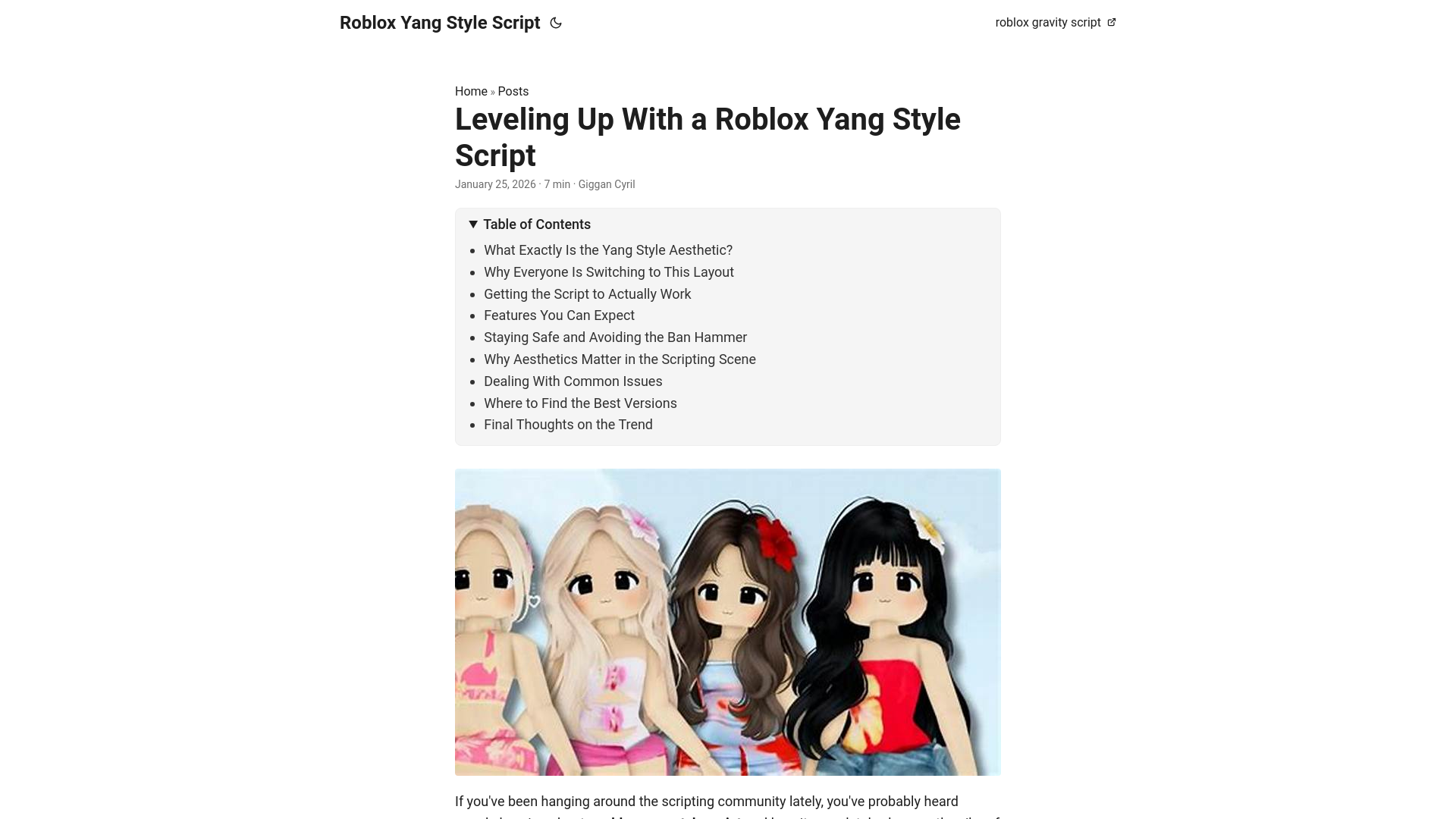 website screenshot of https://roblox-yang-style-script.pages.dev/