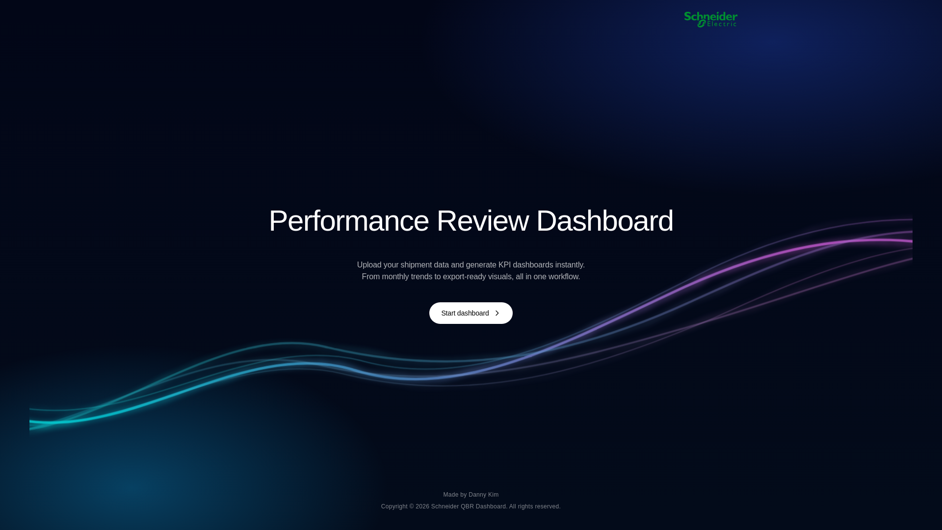 website screenshot of https://schneider-qbr-dashboard.pages.dev/