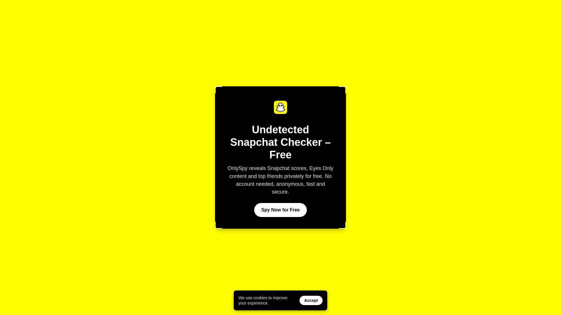 website screenshot of https://onlyspy.org