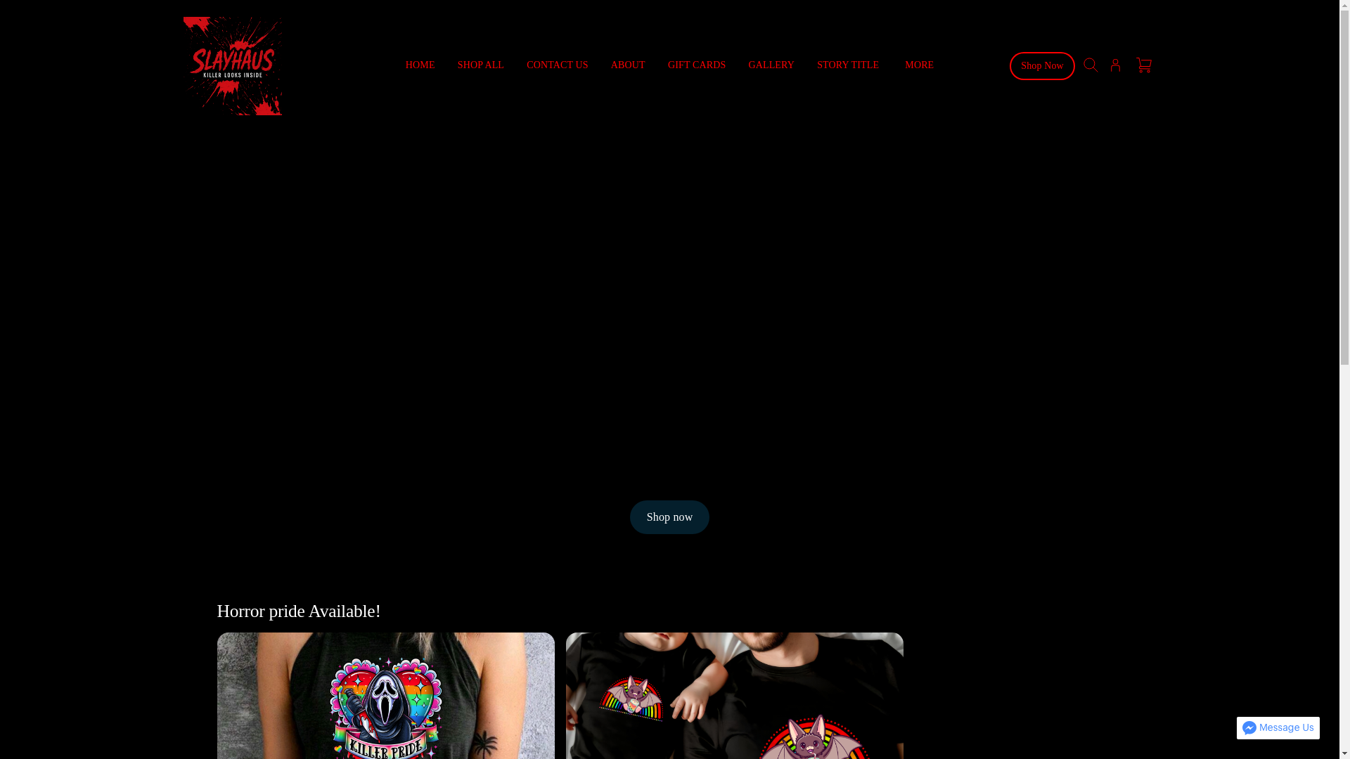 website screenshot of https://slayhaus.ca/