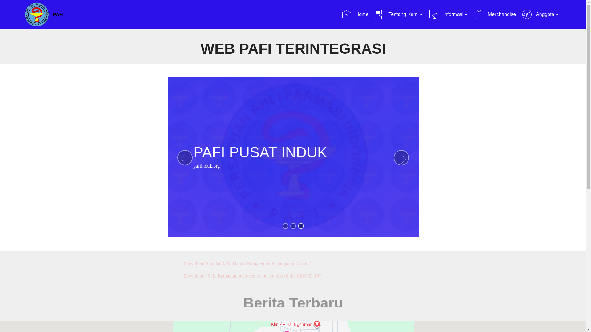 website screenshot of https://pafi-kutaibarat-org.pages.dev/