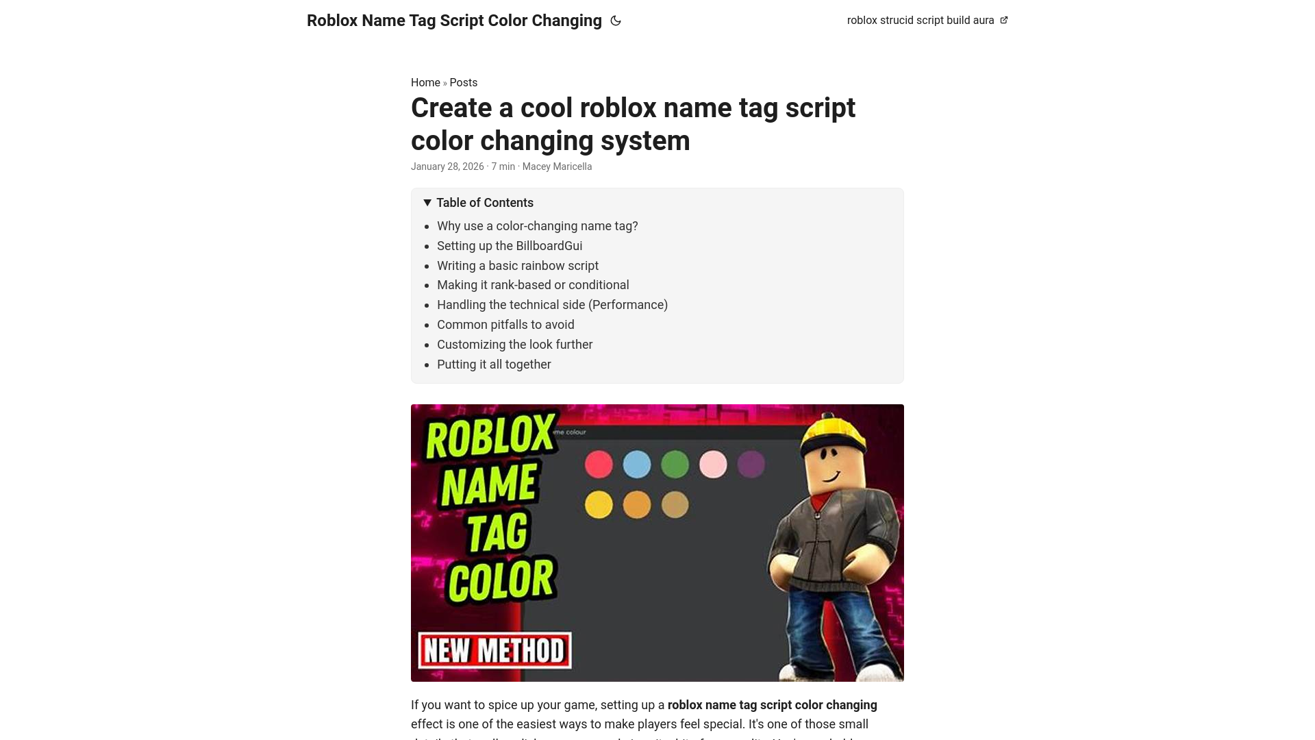 website screenshot of https://roblox-name-tag-script-color-changing.pages.dev/