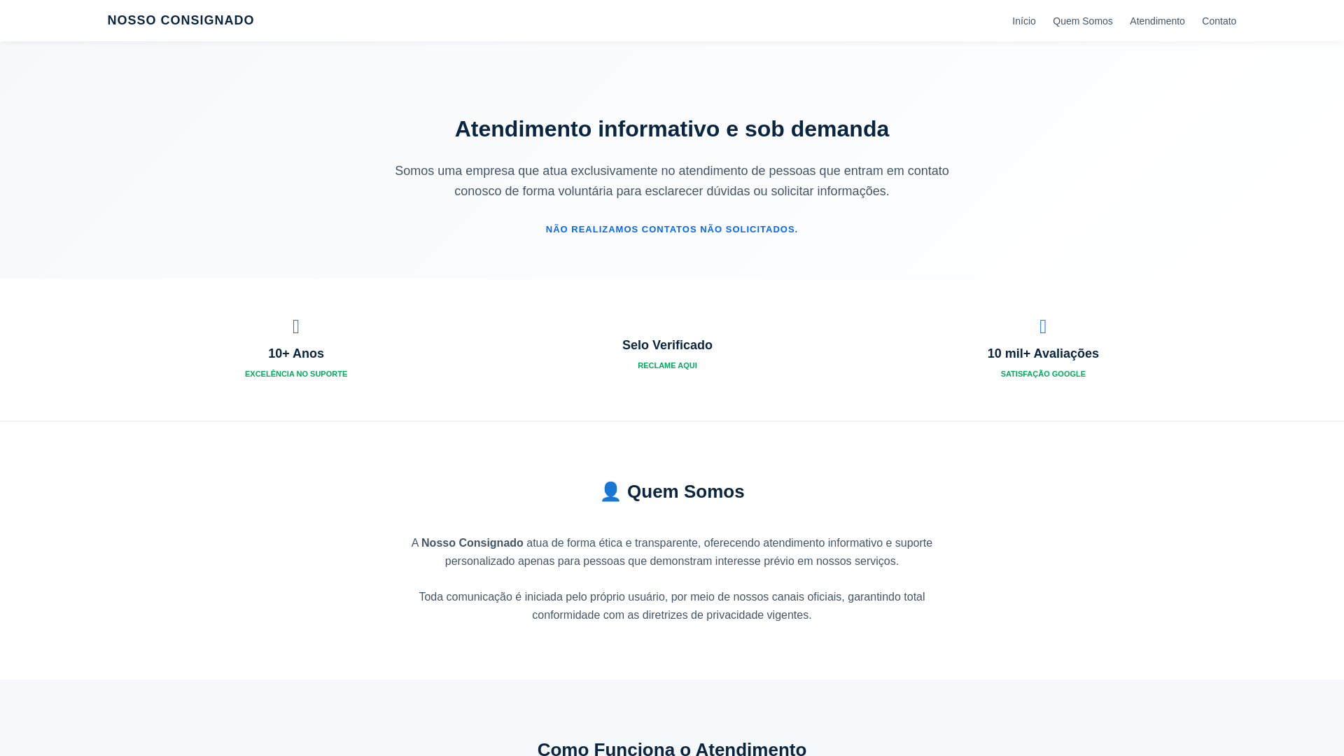 website screenshot of https://nossoconsignado98987.pages.dev/