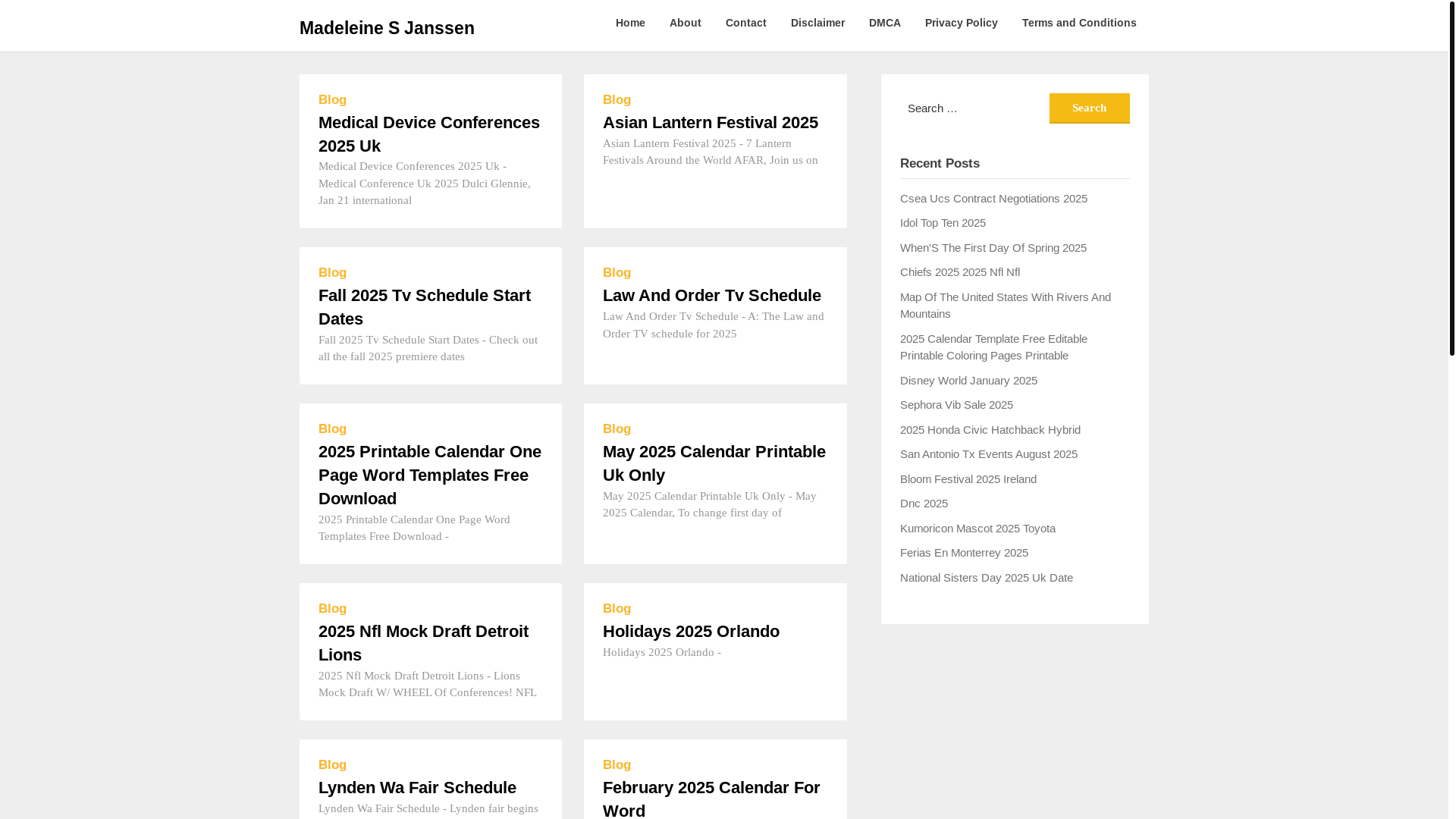 website screenshot of https://madeleinesjanssen.pages.dev/