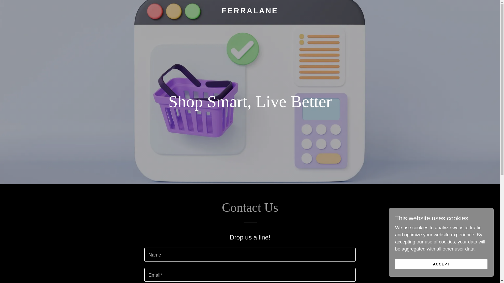 website screenshot of https://ferralane.com/