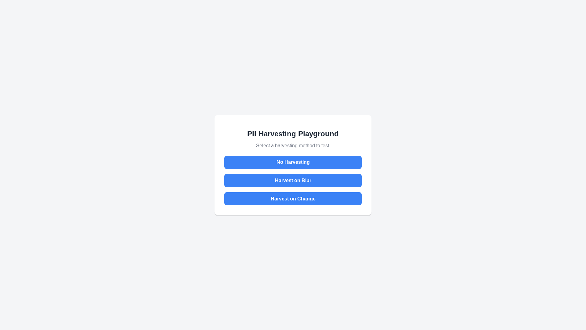 website screenshot of https://harvestersbeta.pages.dev/