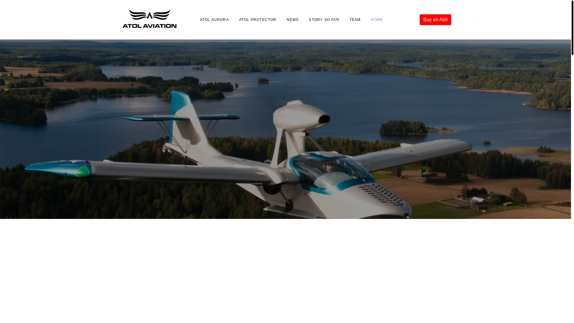 website screenshot of https://atolaviation.fi/