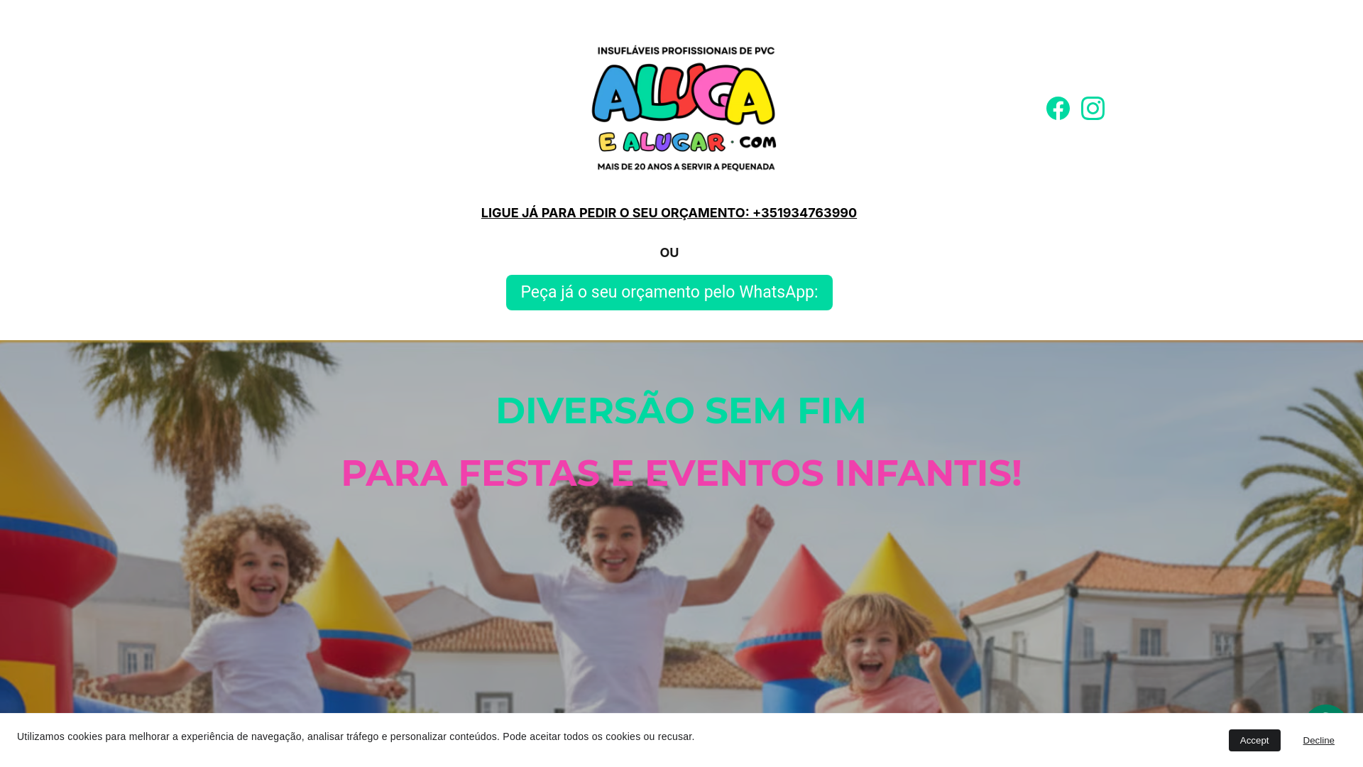 website screenshot of https://alugaealugar.com/