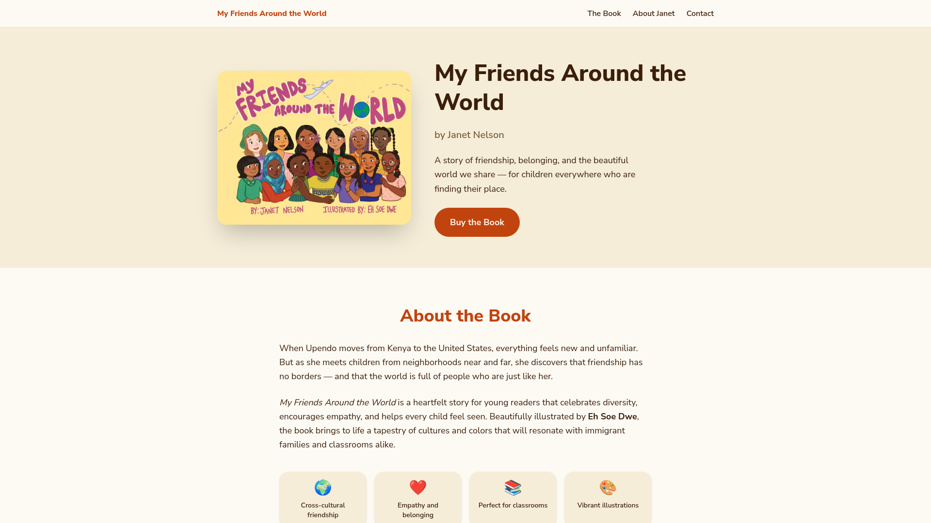 website screenshot of https://janetnelsonbooks.com/