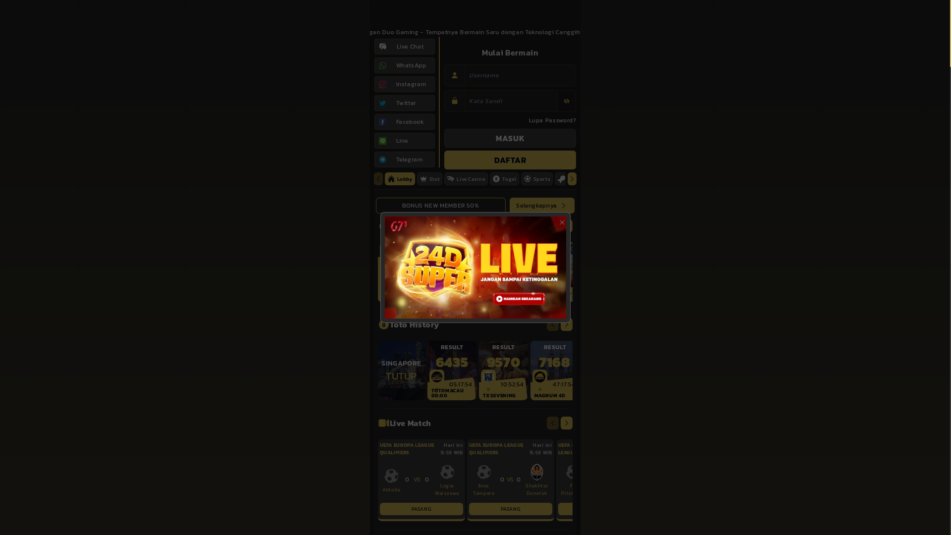 website screenshot of https://duolangit.com/