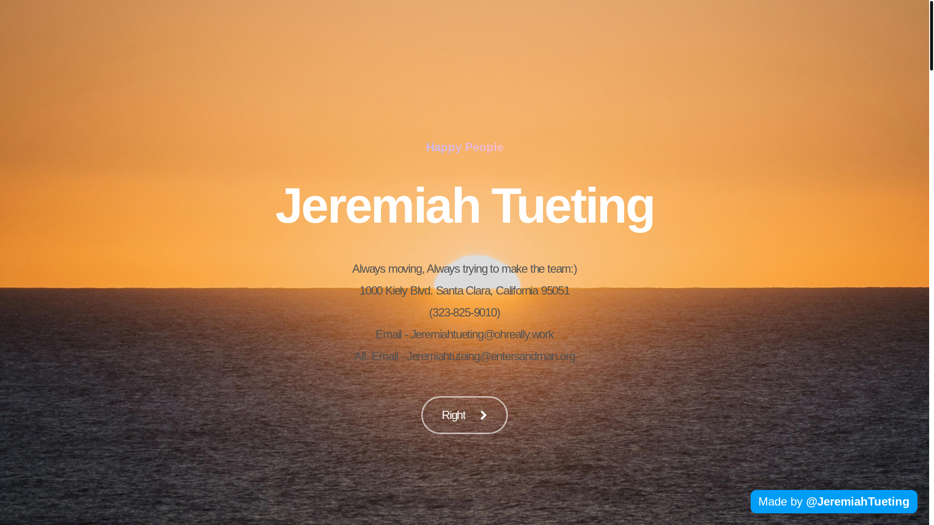 website screenshot of https://ohreally.work/