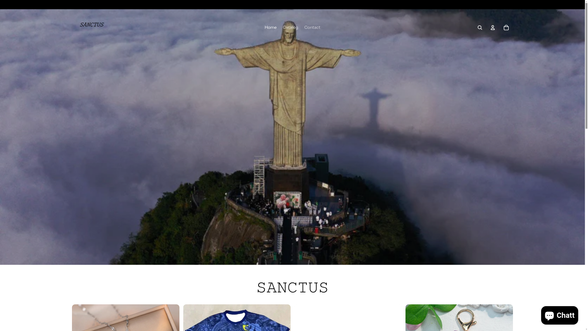 website screenshot of https://sanctfy.com/