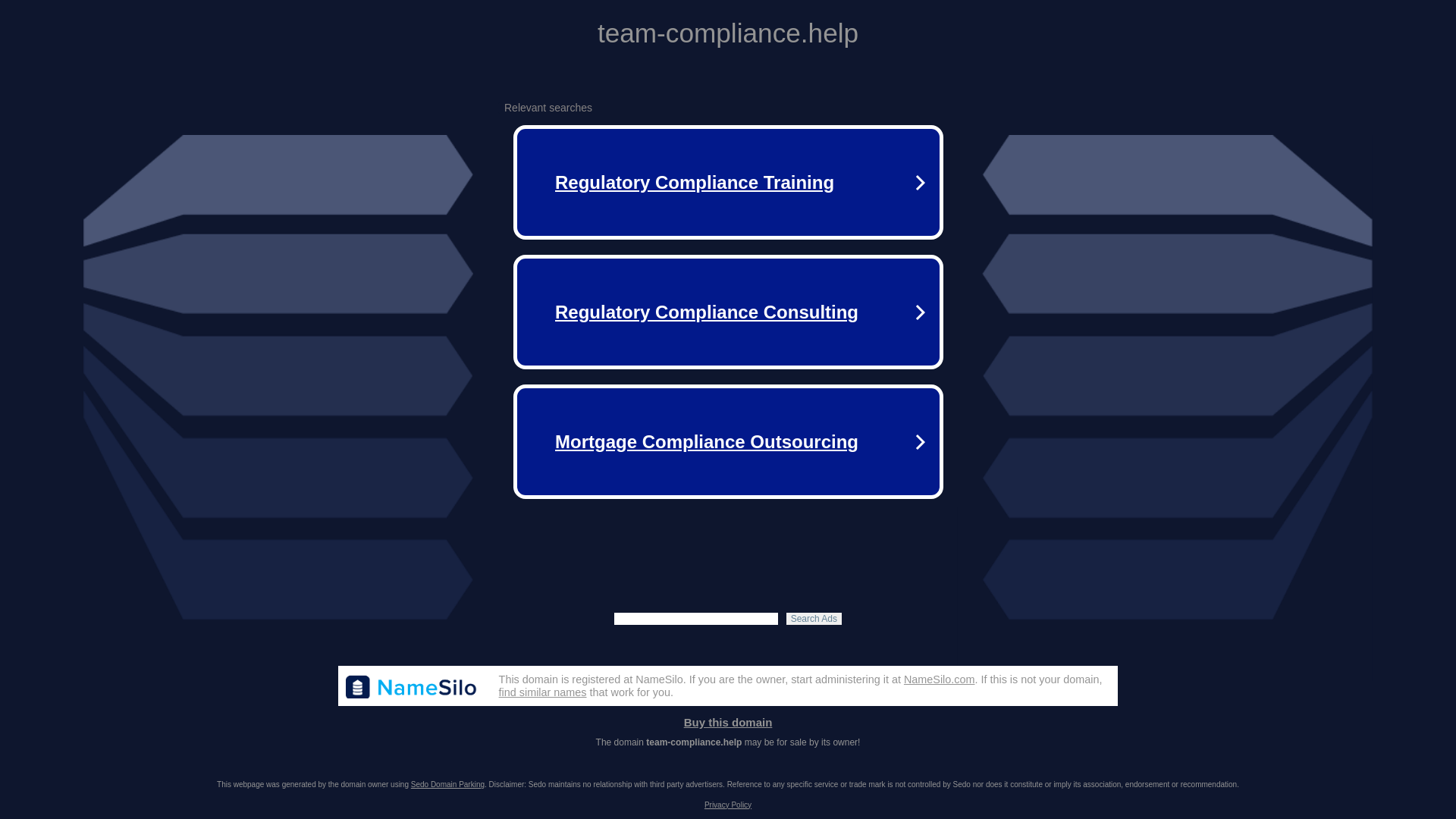 website screenshot of https://team-compliance.help/