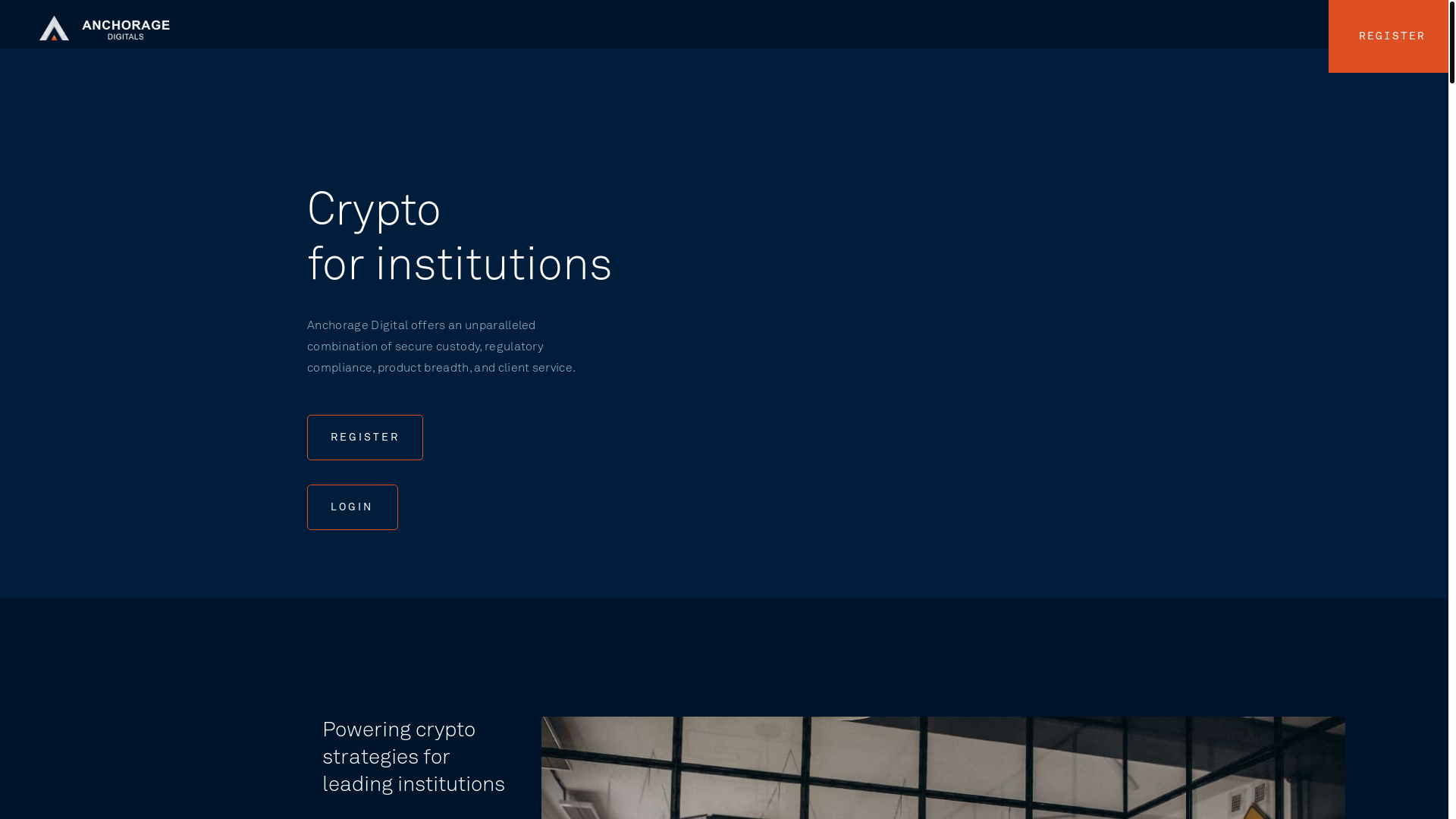 website screenshot of https://anchorageassests.com/