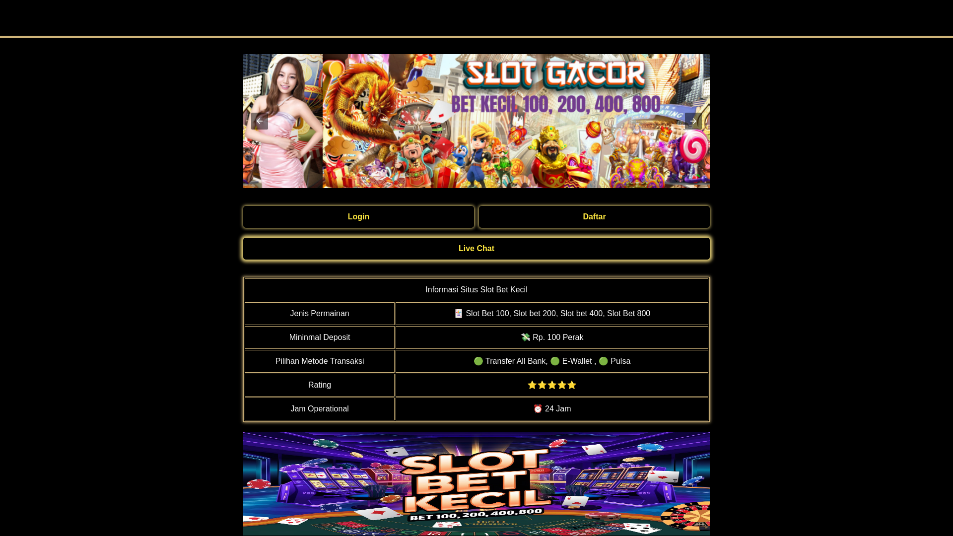 website screenshot of https://betkecil-menangbesar.pages.dev/