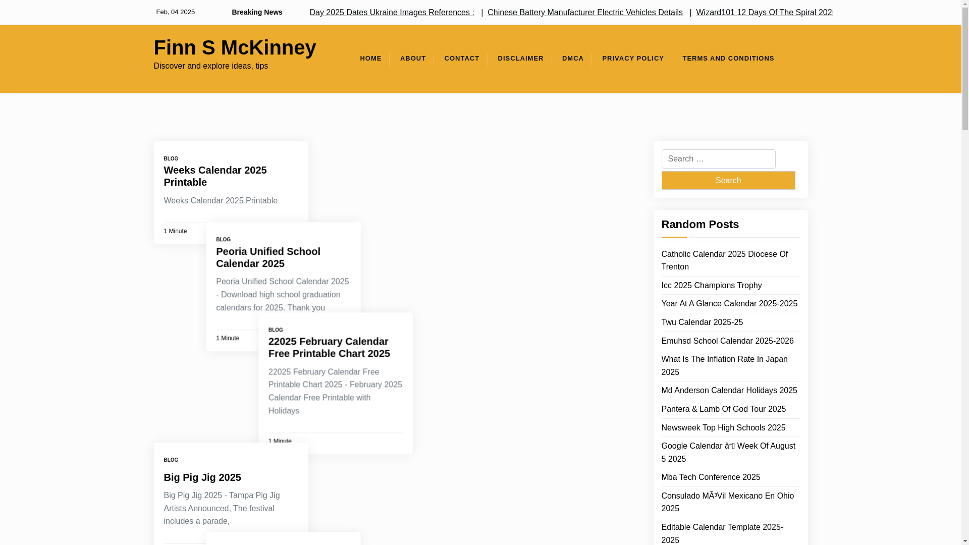 website screenshot of https://finnsmckinney.pages.dev/
