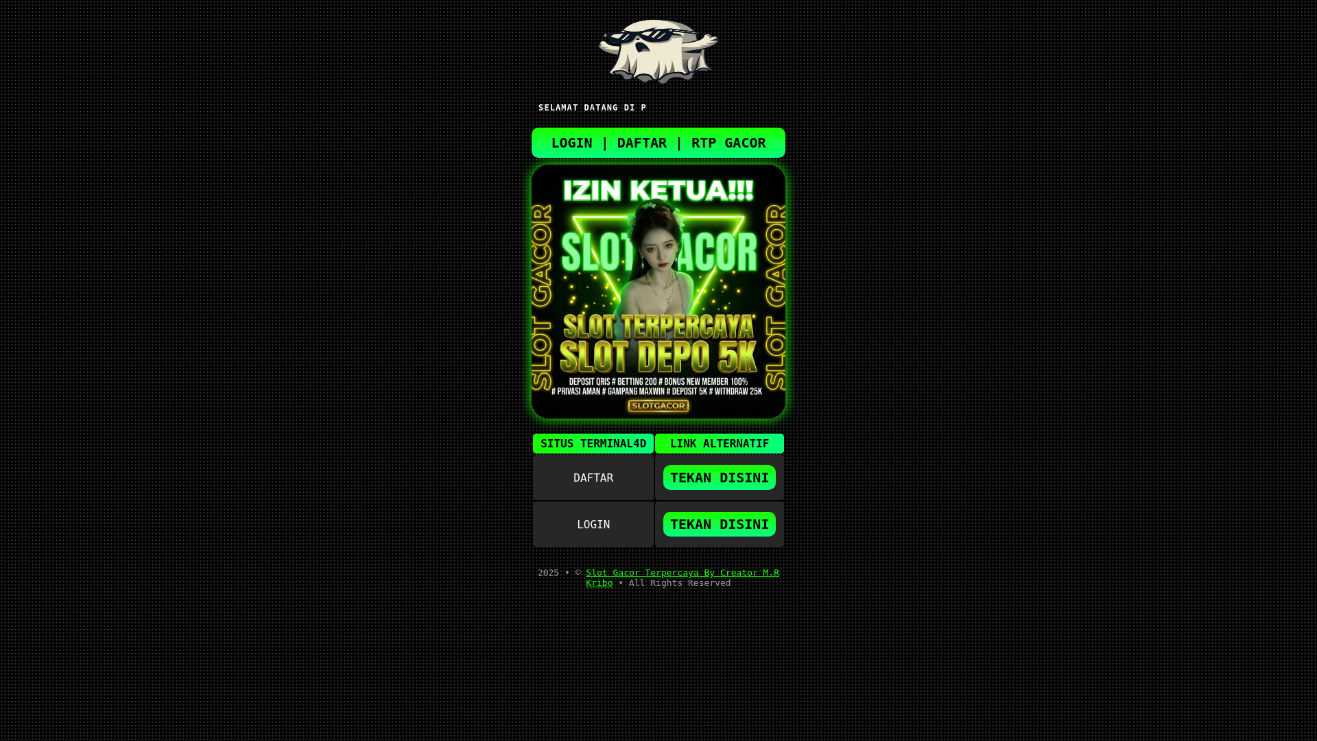 website screenshot of https://event-slot-terminal4d.pages.dev/